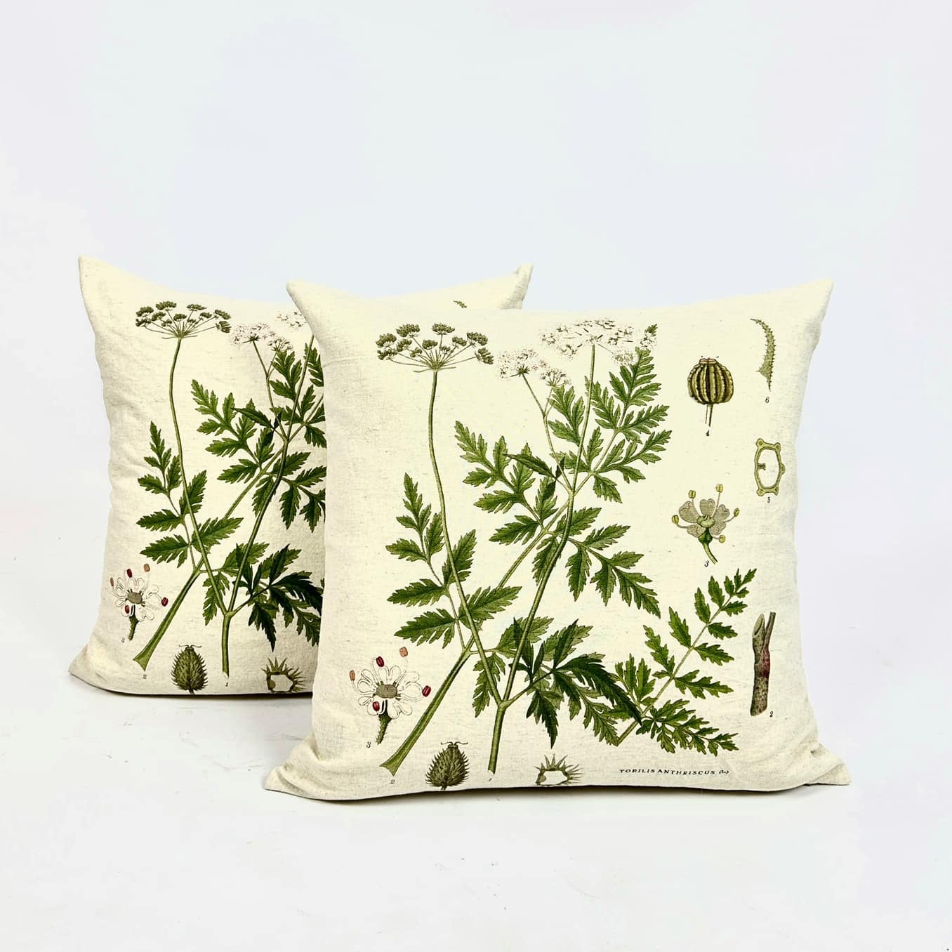 Подушка декоративна Ботаніка 2 бавовна PW-398