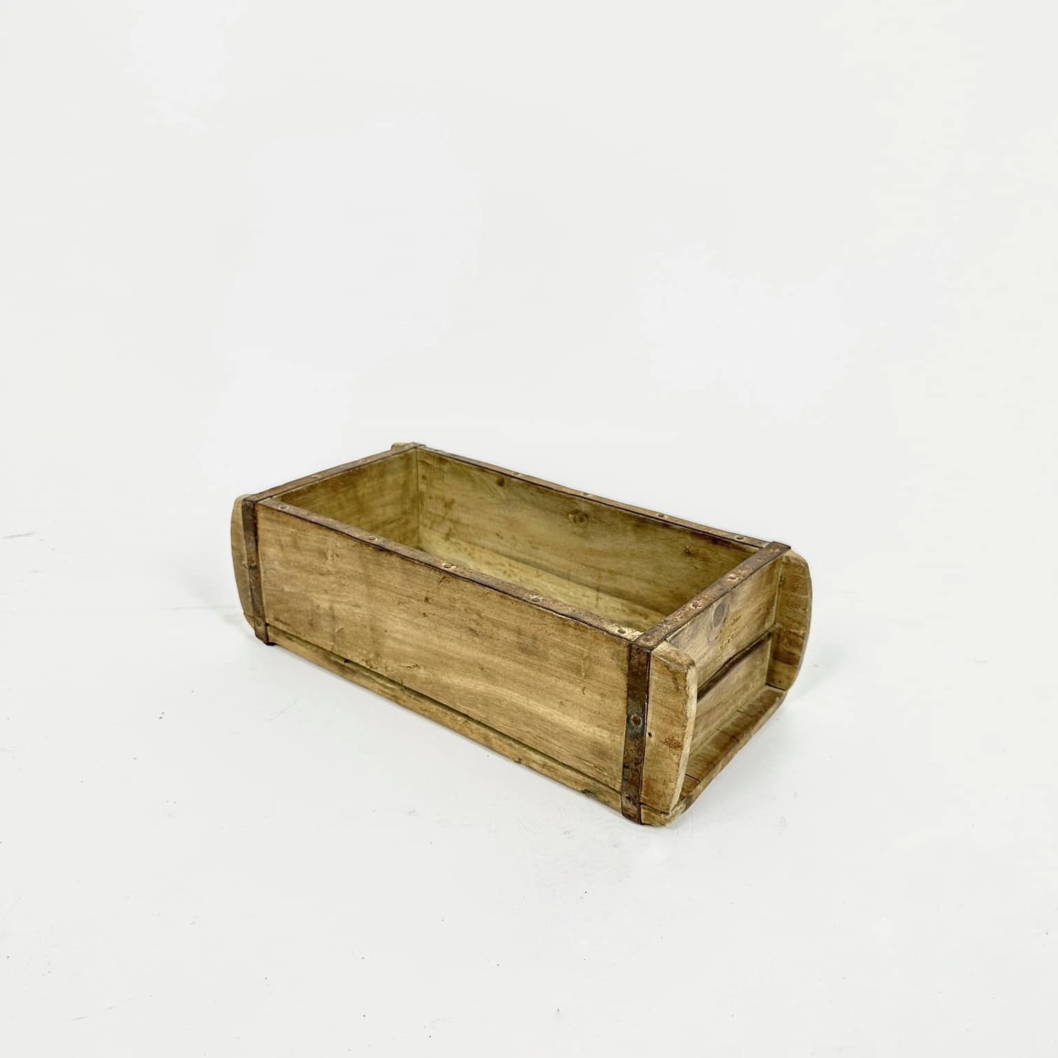 Ящичок малий етно дерево/метал № 23