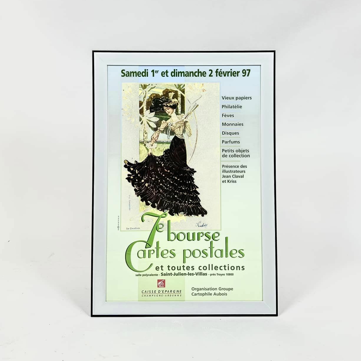 Афіша в рамці 7-e bourse вінтаж AR-953