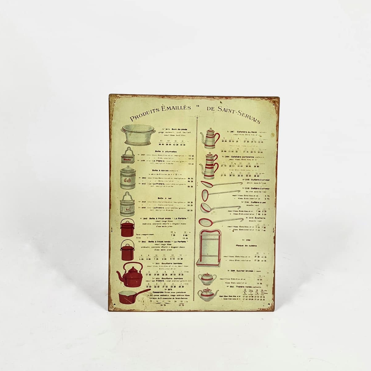 Постер на металі Емальований посуд AR-960