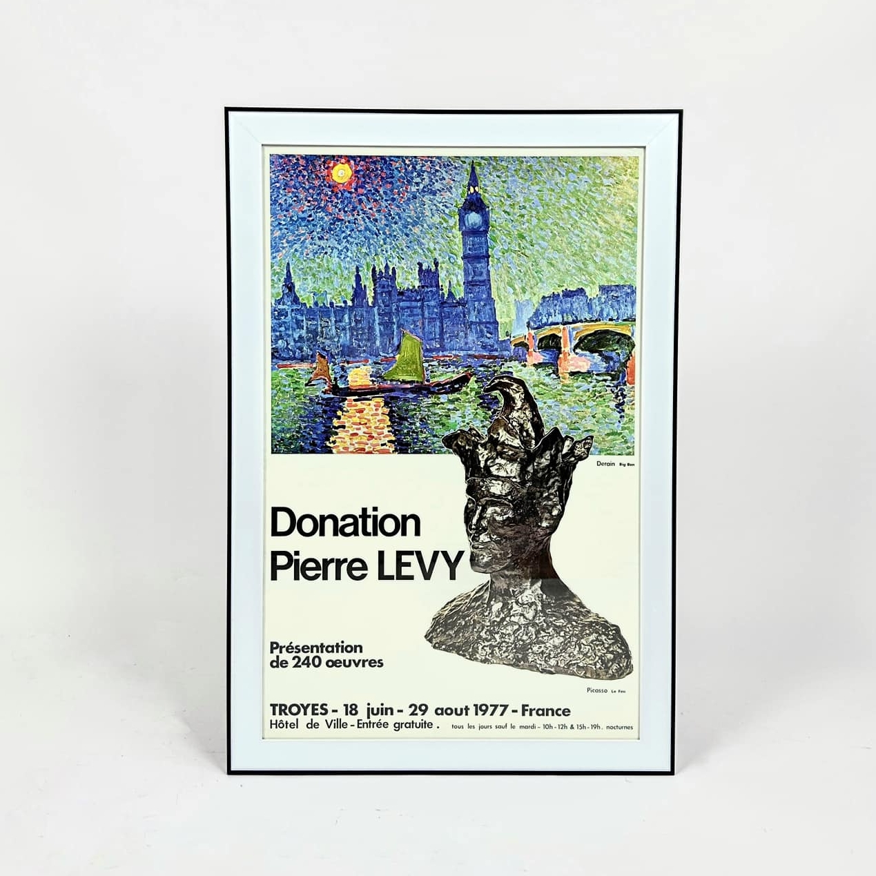 Афіша виставки в рамці вінтаж AR-977