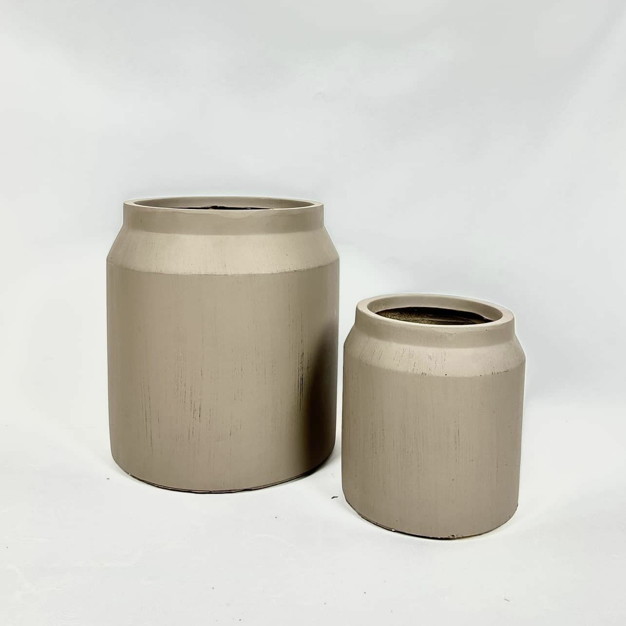 Кашпо велике капучіно кераміка