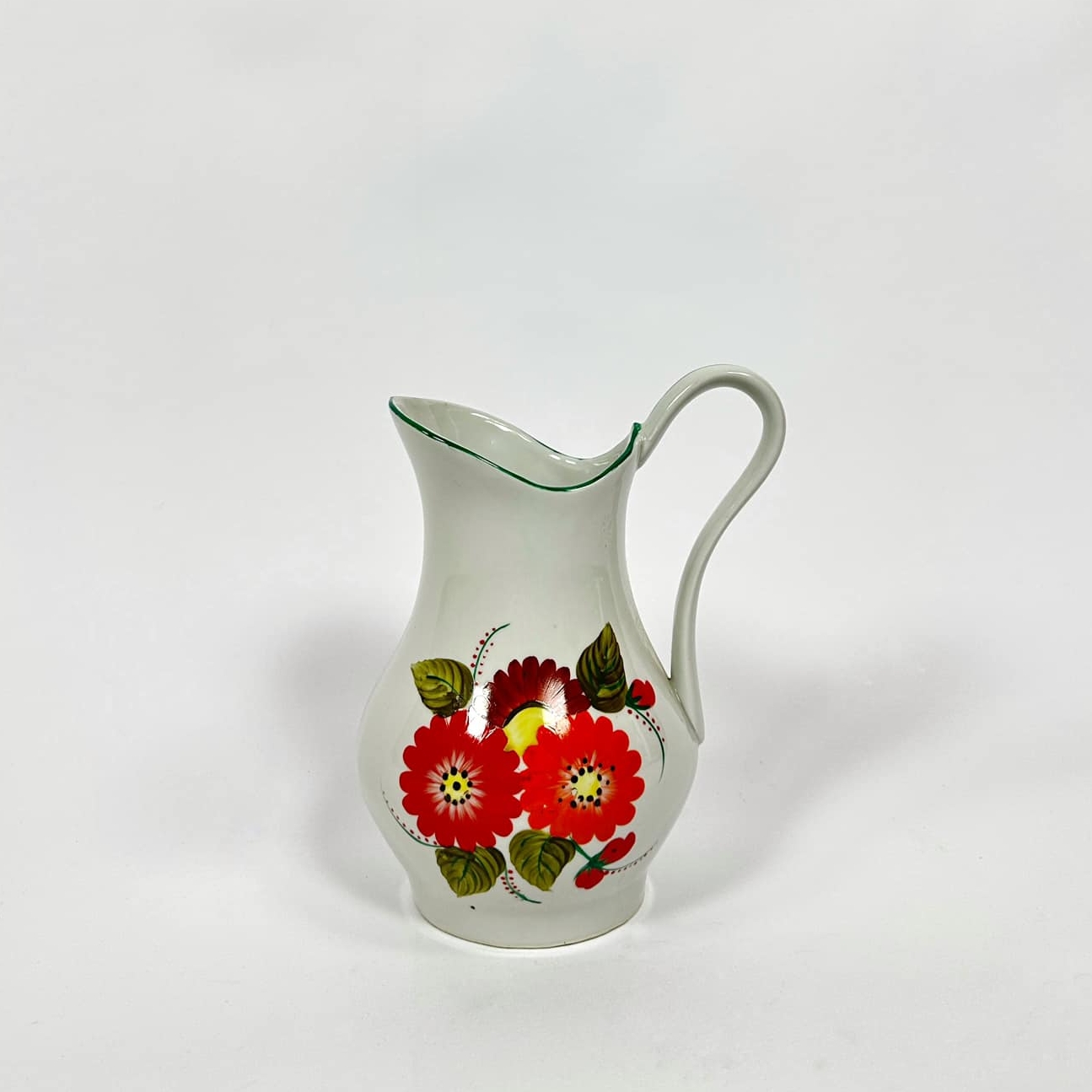 Глечик з розписом кераміка вінтаж JU-108