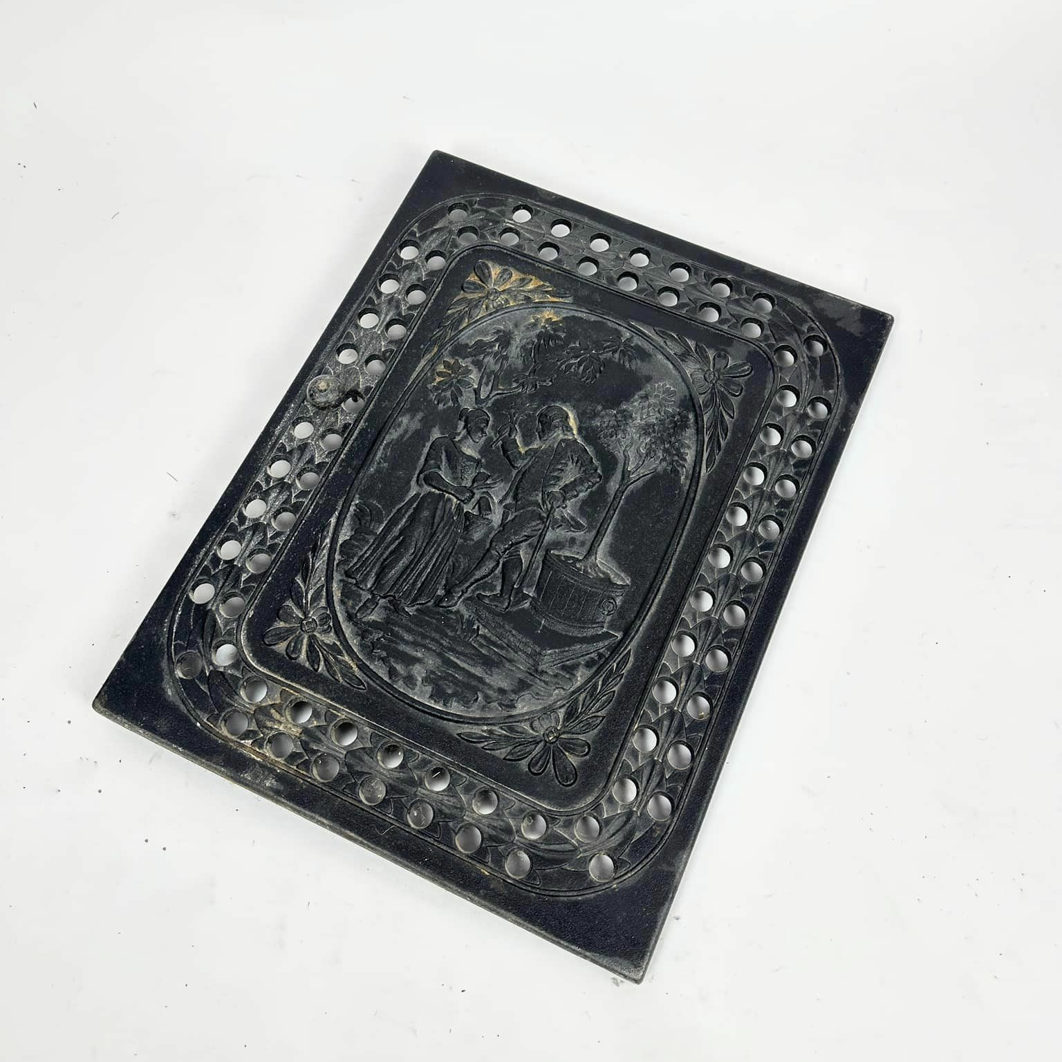 Дверцята для печі чавун вінтаж 2