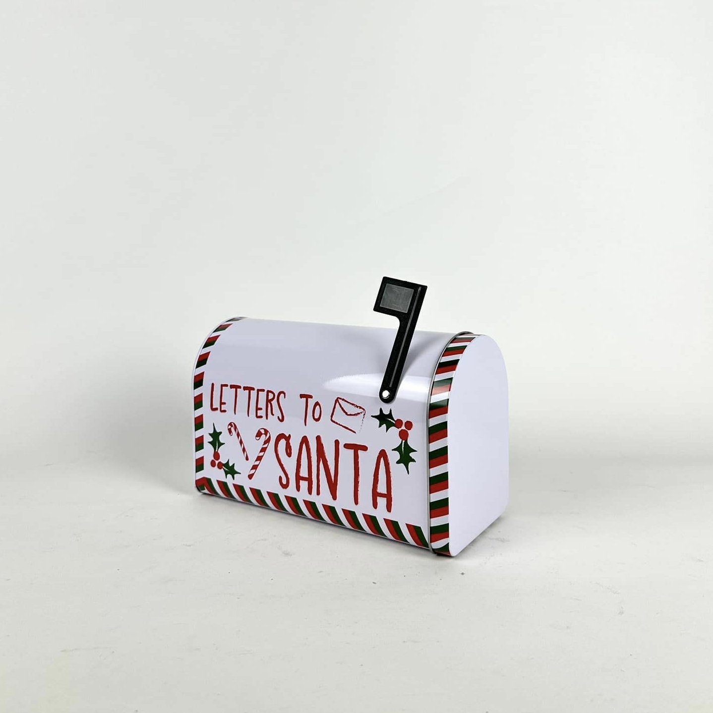 Скринька поштова новорічна мала біла BX-122