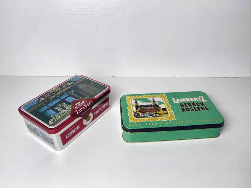 Коробка для печива метал вінтаж KB-062