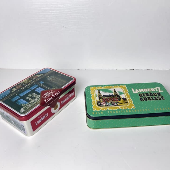 Коробка для печива метал вінтаж KB-062