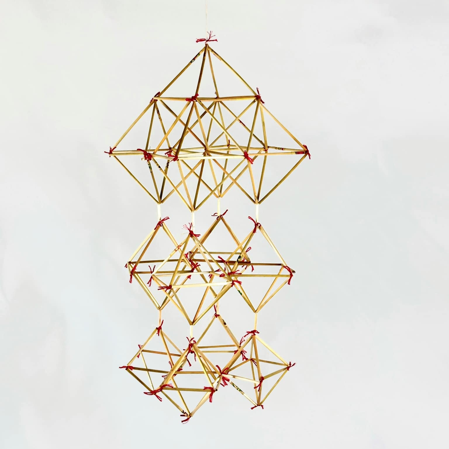 Павук солом'яний різдвяний етно 1