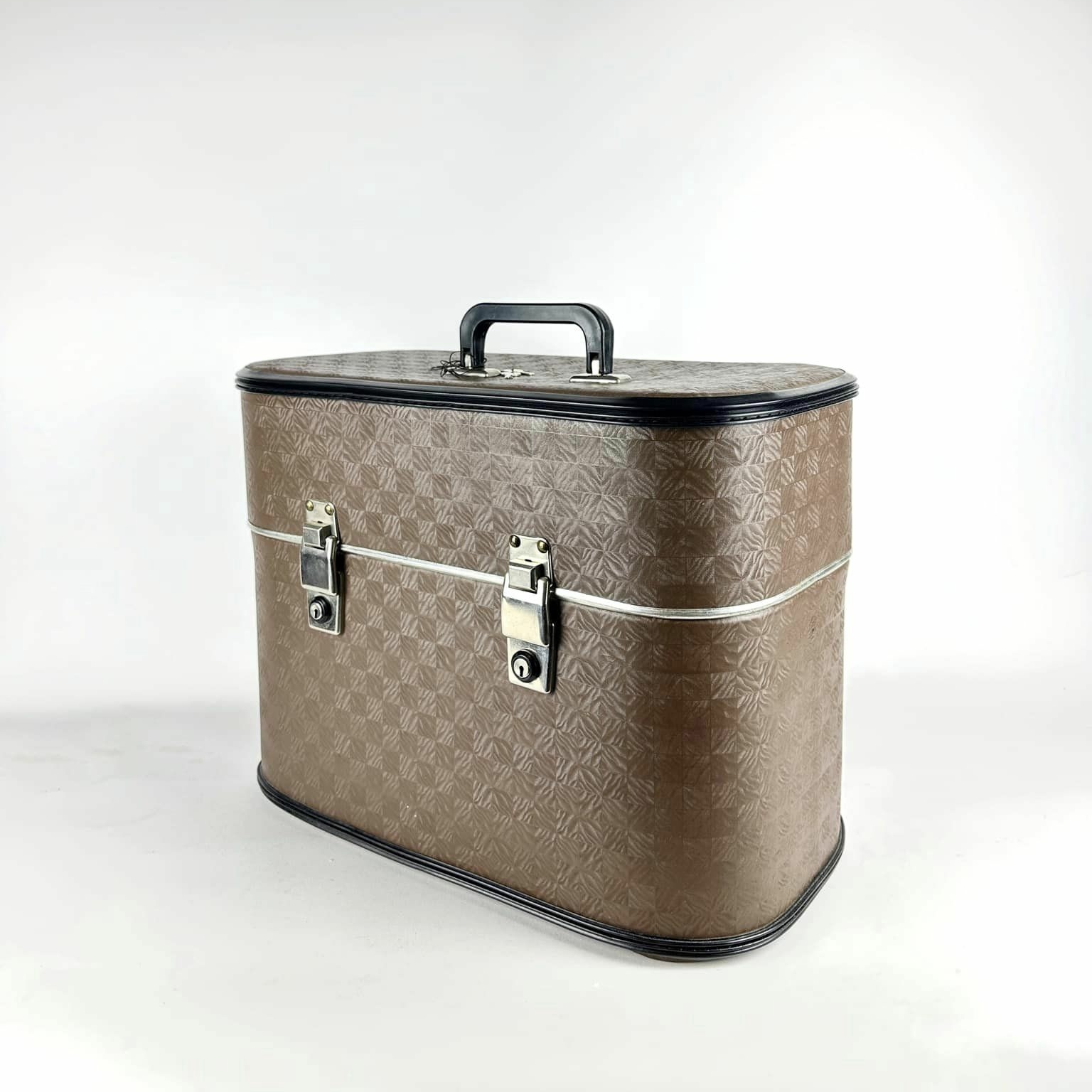 Валіза-футляр коричнева вінтаж VL-111