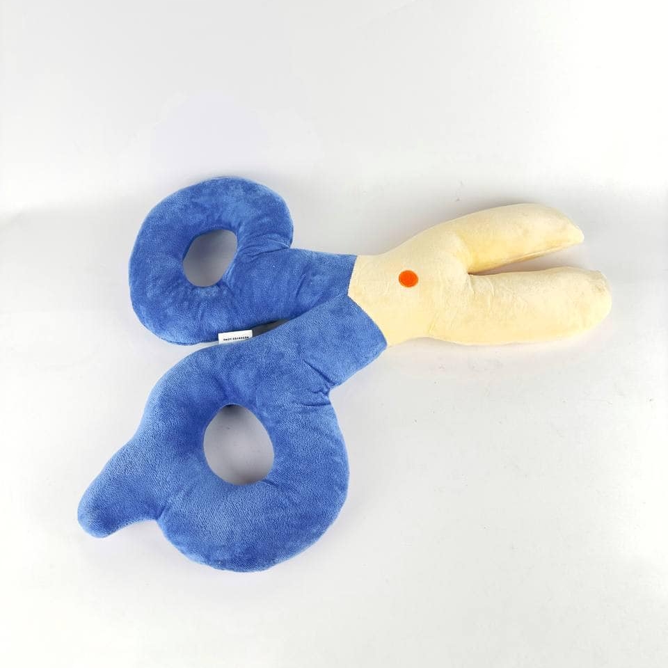 Подушка-іграшка Ножиці блакитні PW-408