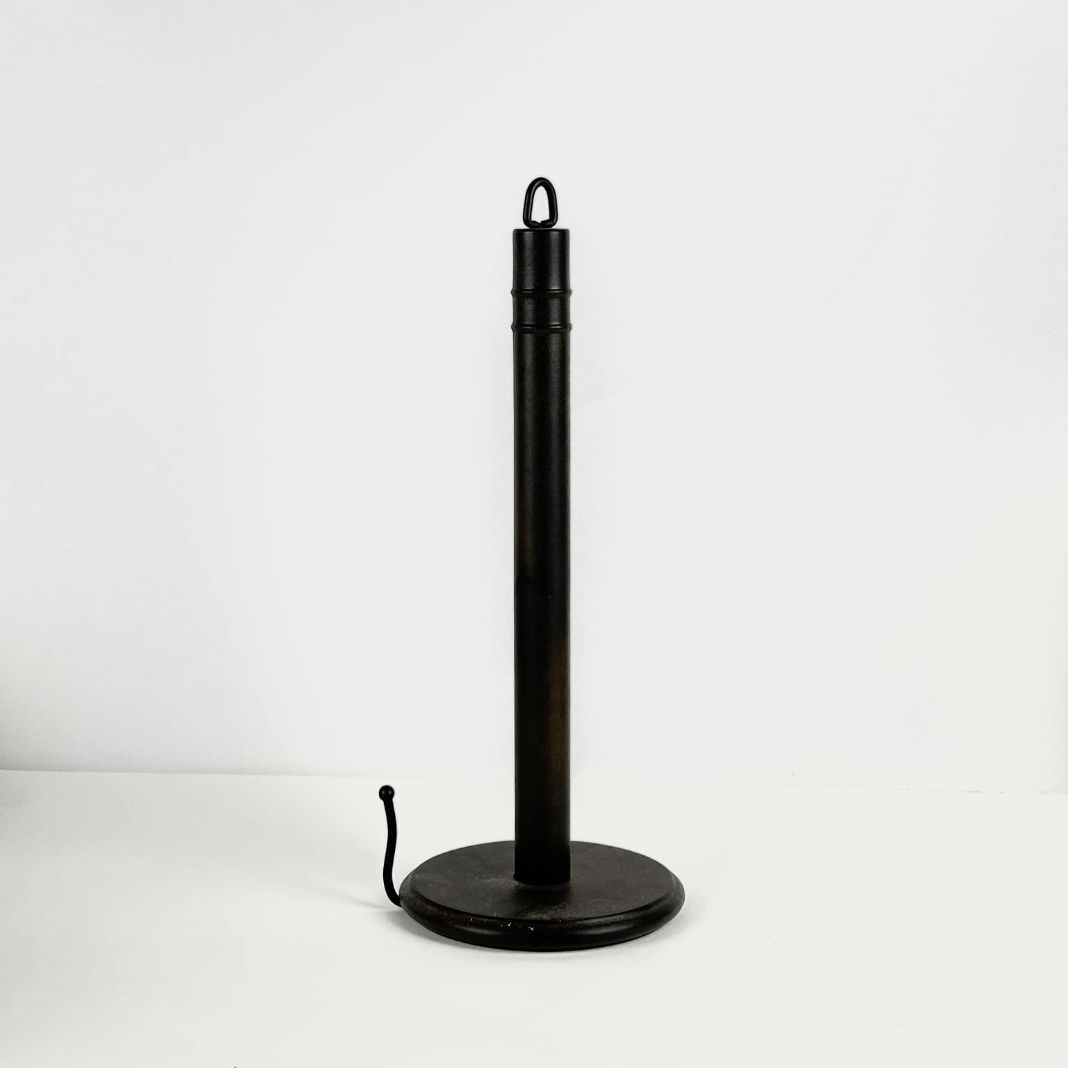 Тримач для паперових рушників настільний чорний KD-081