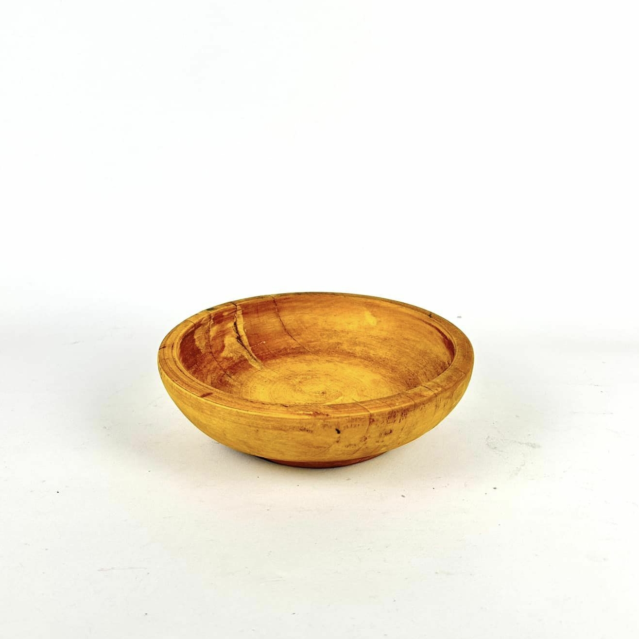 Миска декоративна етно дерево з природньою фактурою EN-154