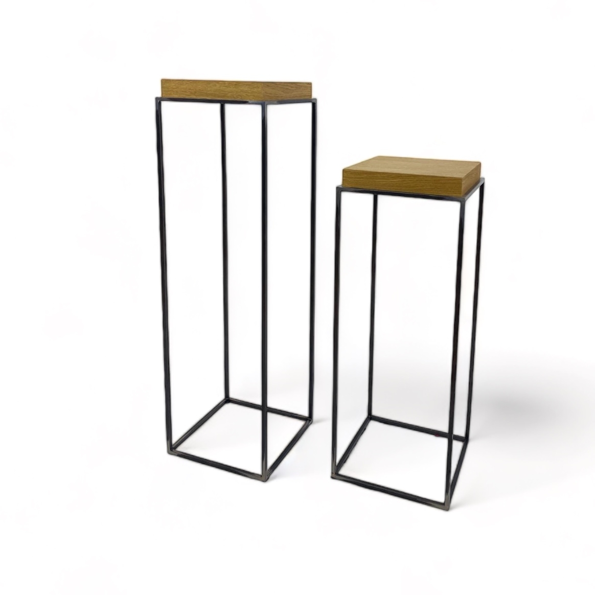 Підставка для декору лофт метал/дерево TB-857