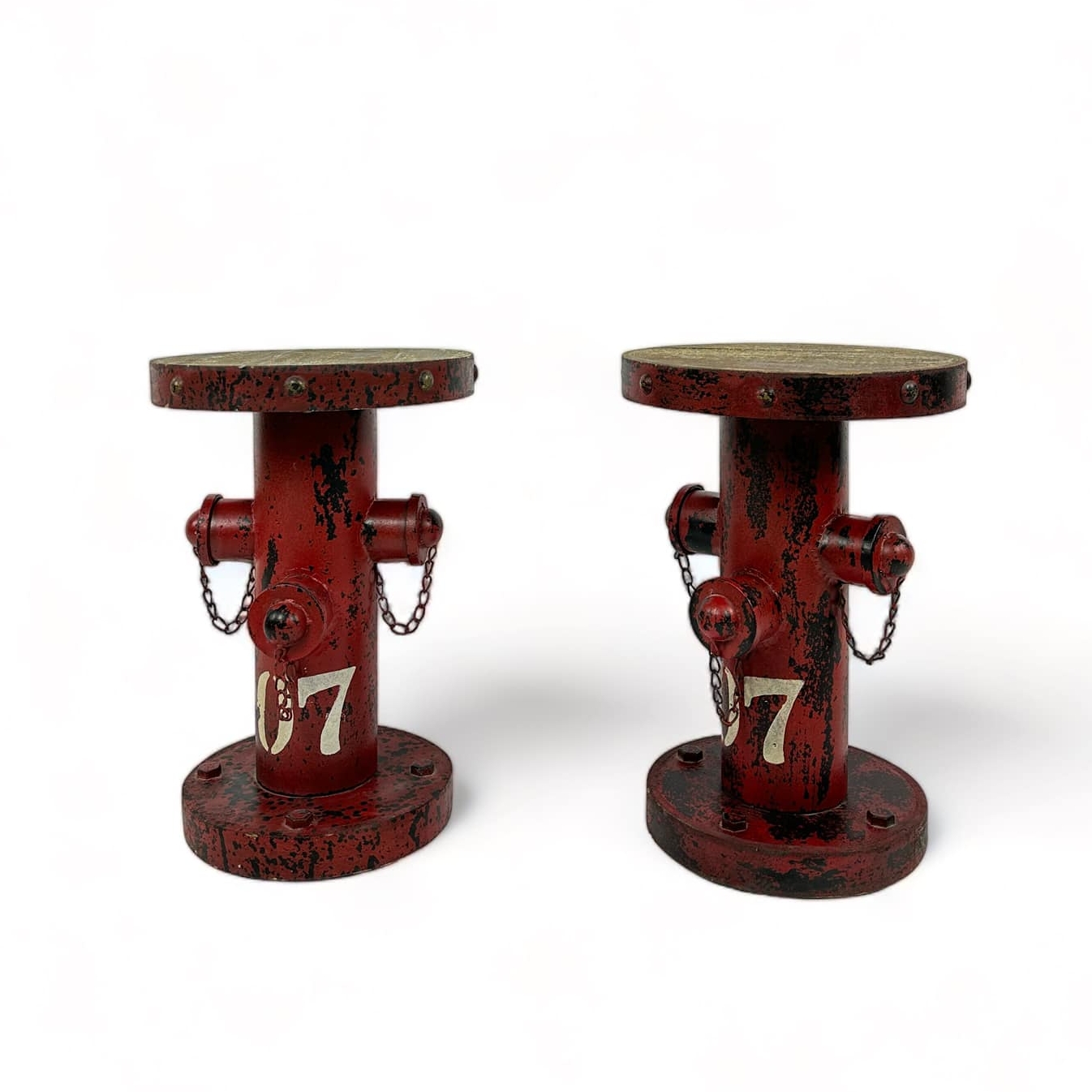 Кавовий столик Пожежний гідрант червоний TB-861