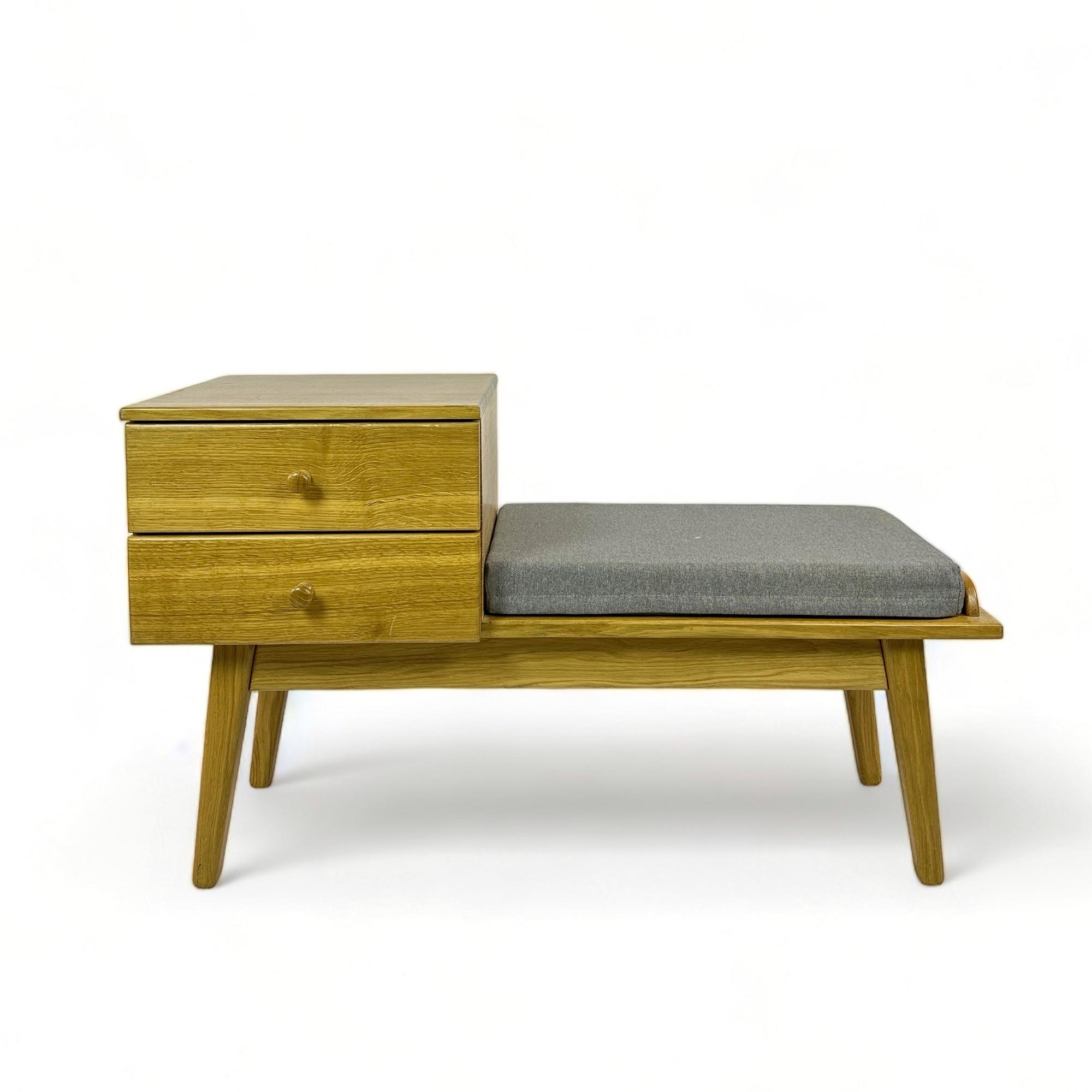 Лава для передпокою з шухлядками св-дерево GF-028