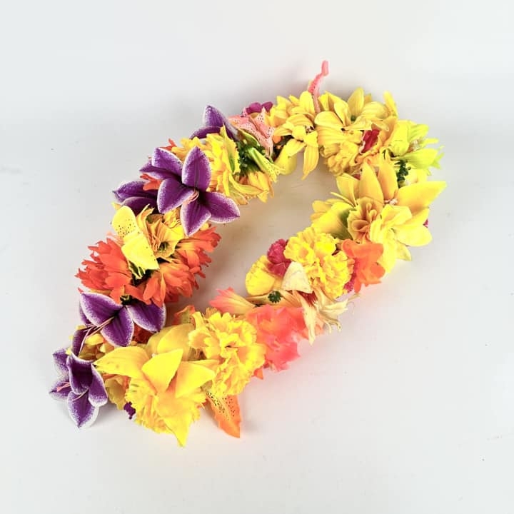 Намисто із штучних квітів FW-246