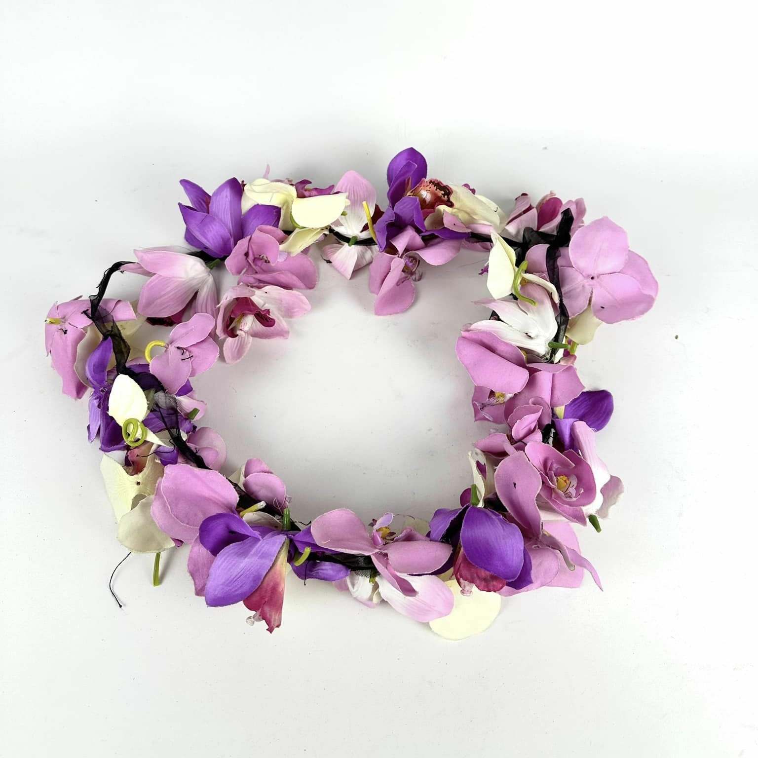 Намисто із штучних квітів FW-247