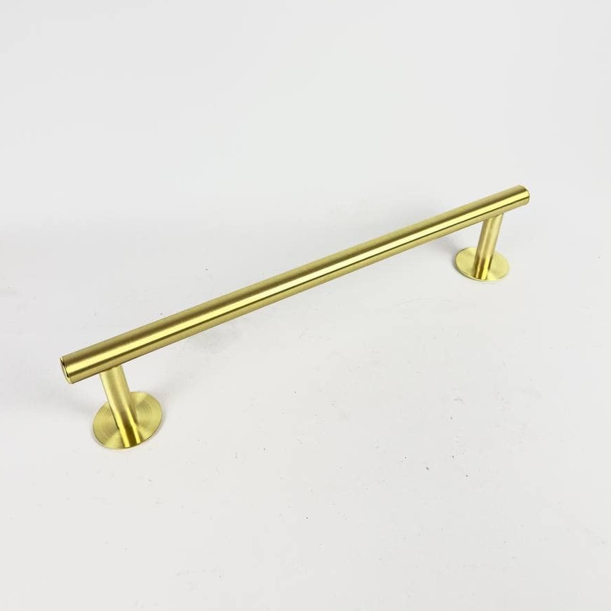 Тримач для рушника горизонтальний настінний золото метал SF-053