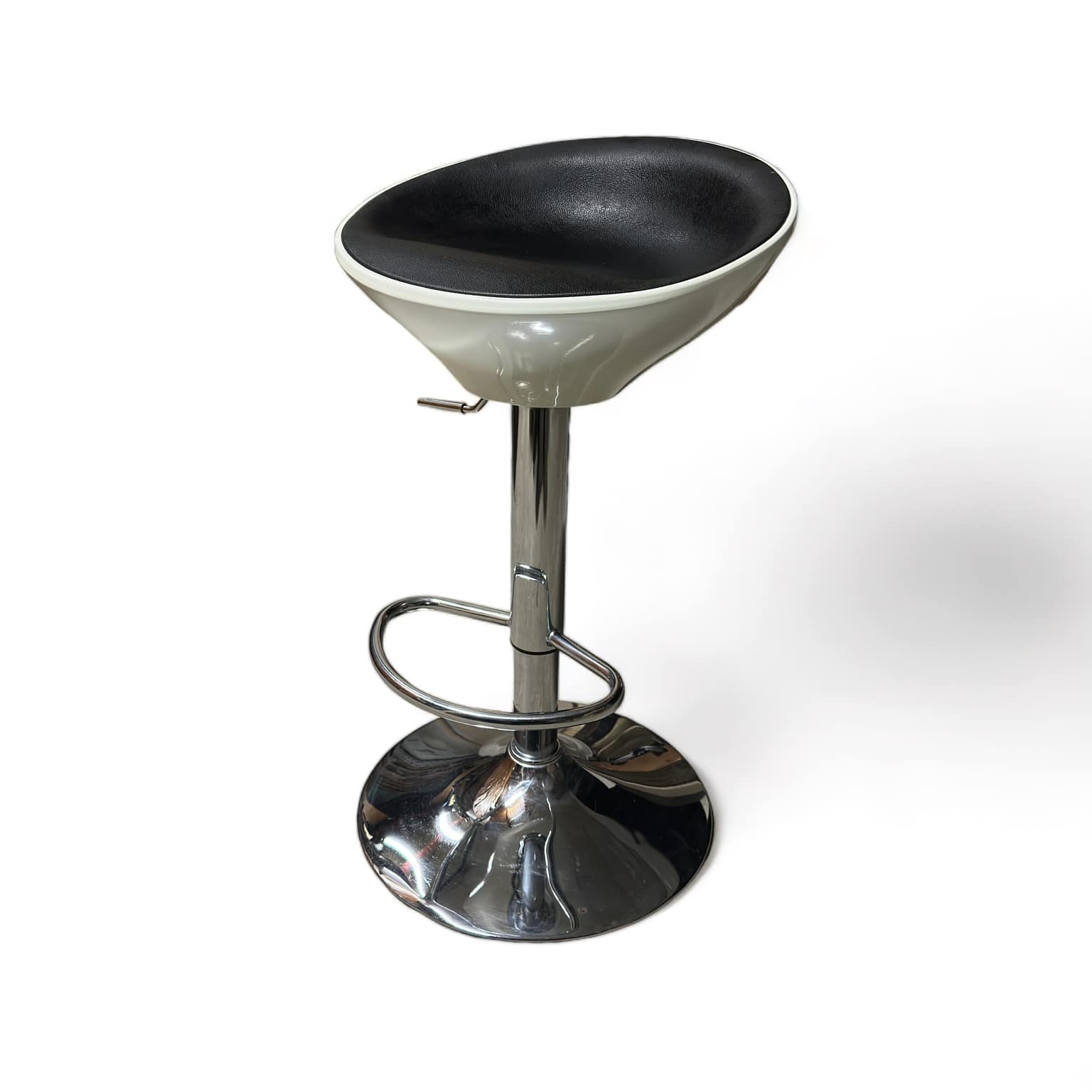 Стілець барний сіро-чорний ST-139