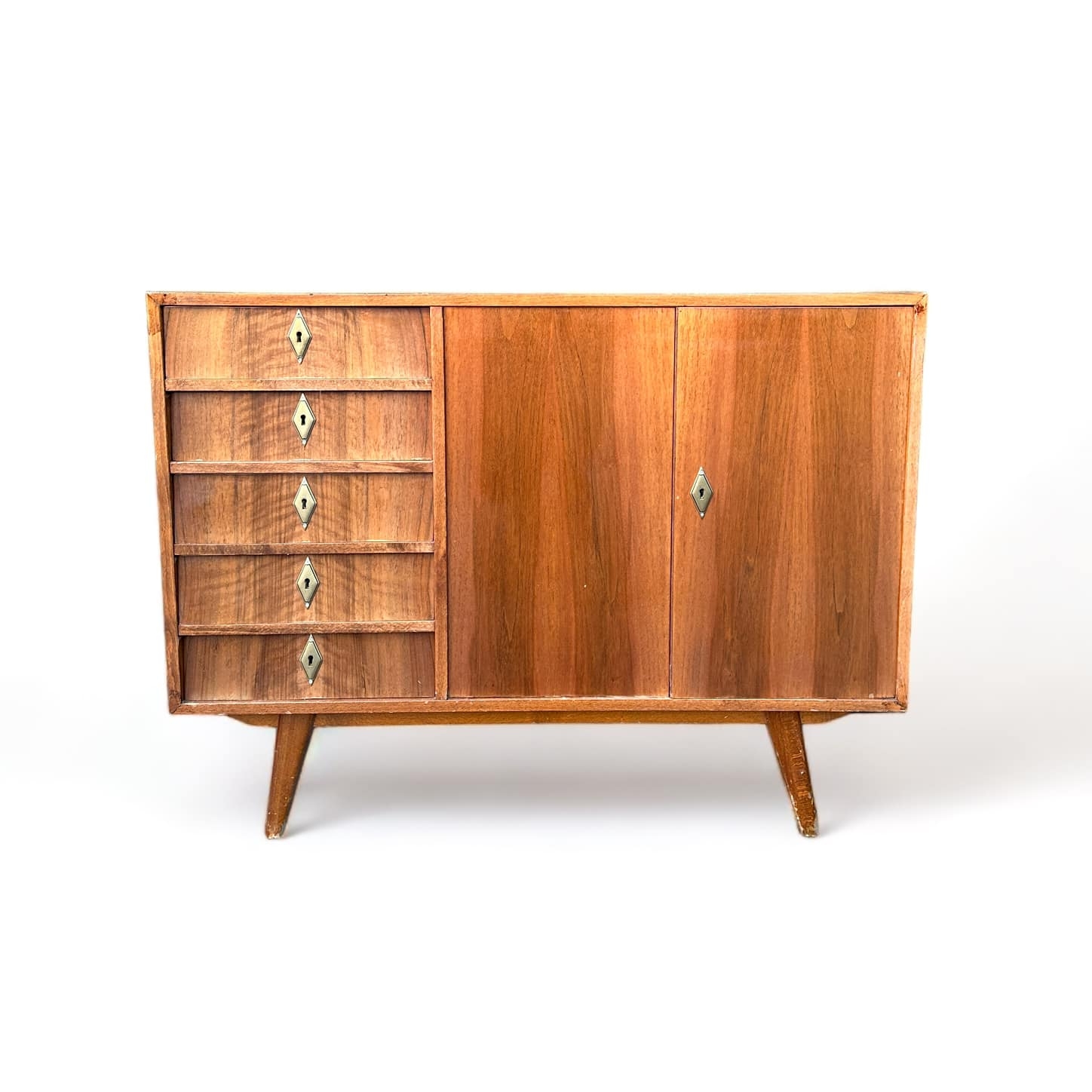 Тумба з дверцятами та шухлядками вінтаж CB-089