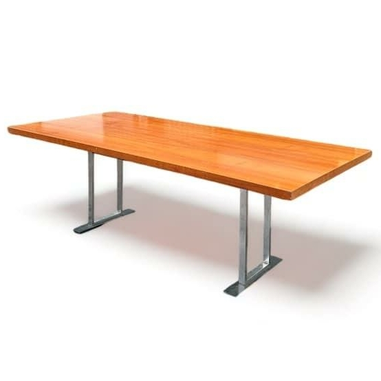 Стіл обідній / для конференцій дерево/метал TB-328