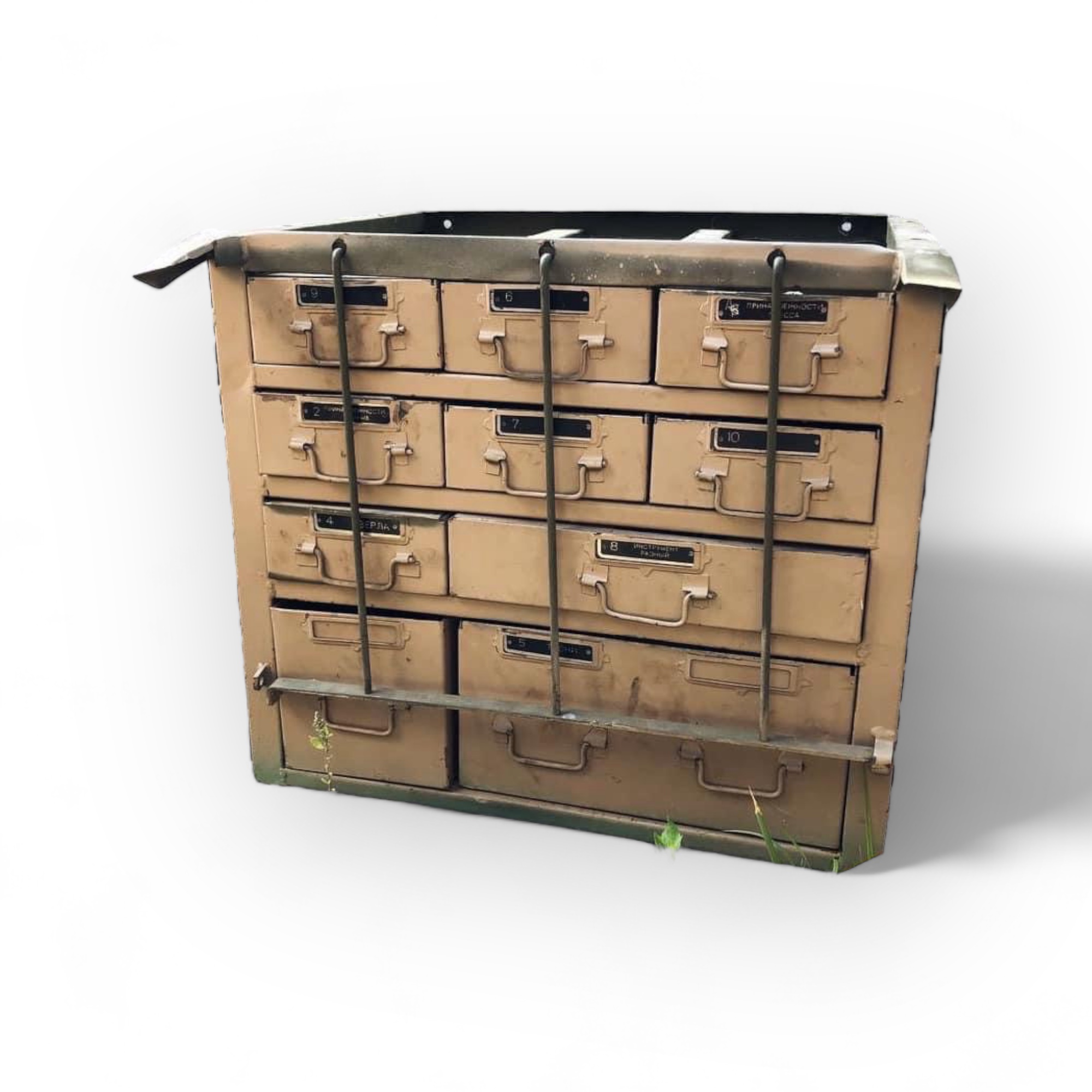 Верстак з шухлядами промисловий вінтаж CB-096