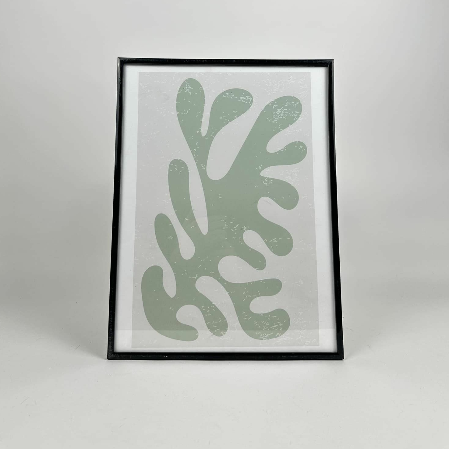 Принт Абстрактна композиція зелена AR-1036