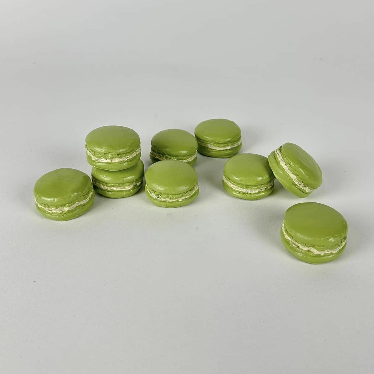 Тістечко макарон фісташкове муляж MF-057