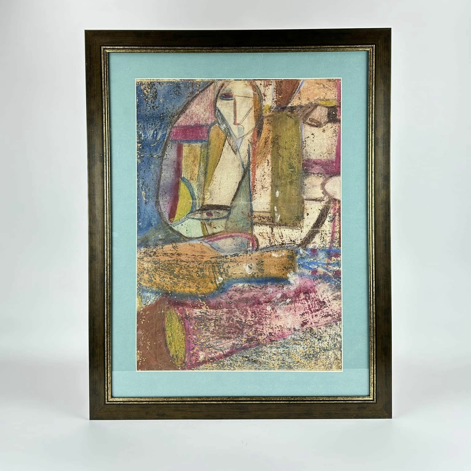 Графіка абстрактна в рамці з паспарту AR-1056