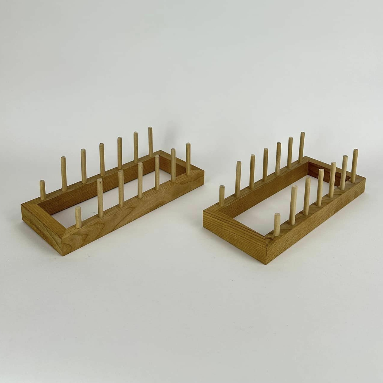 Підставка-сушка для тарілок/кришок дерево KD-082