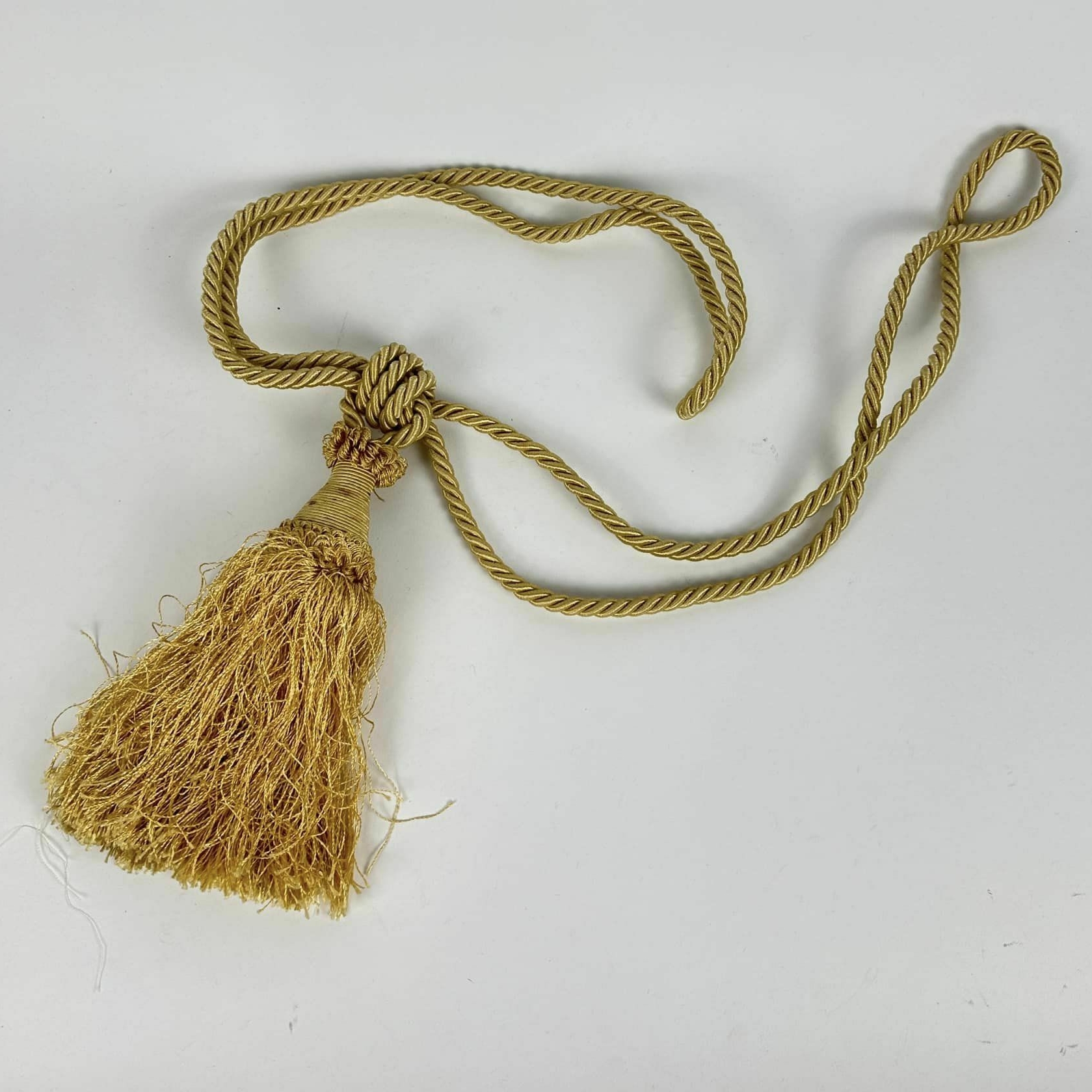 Підхват для штор з кутасом охра CR-077