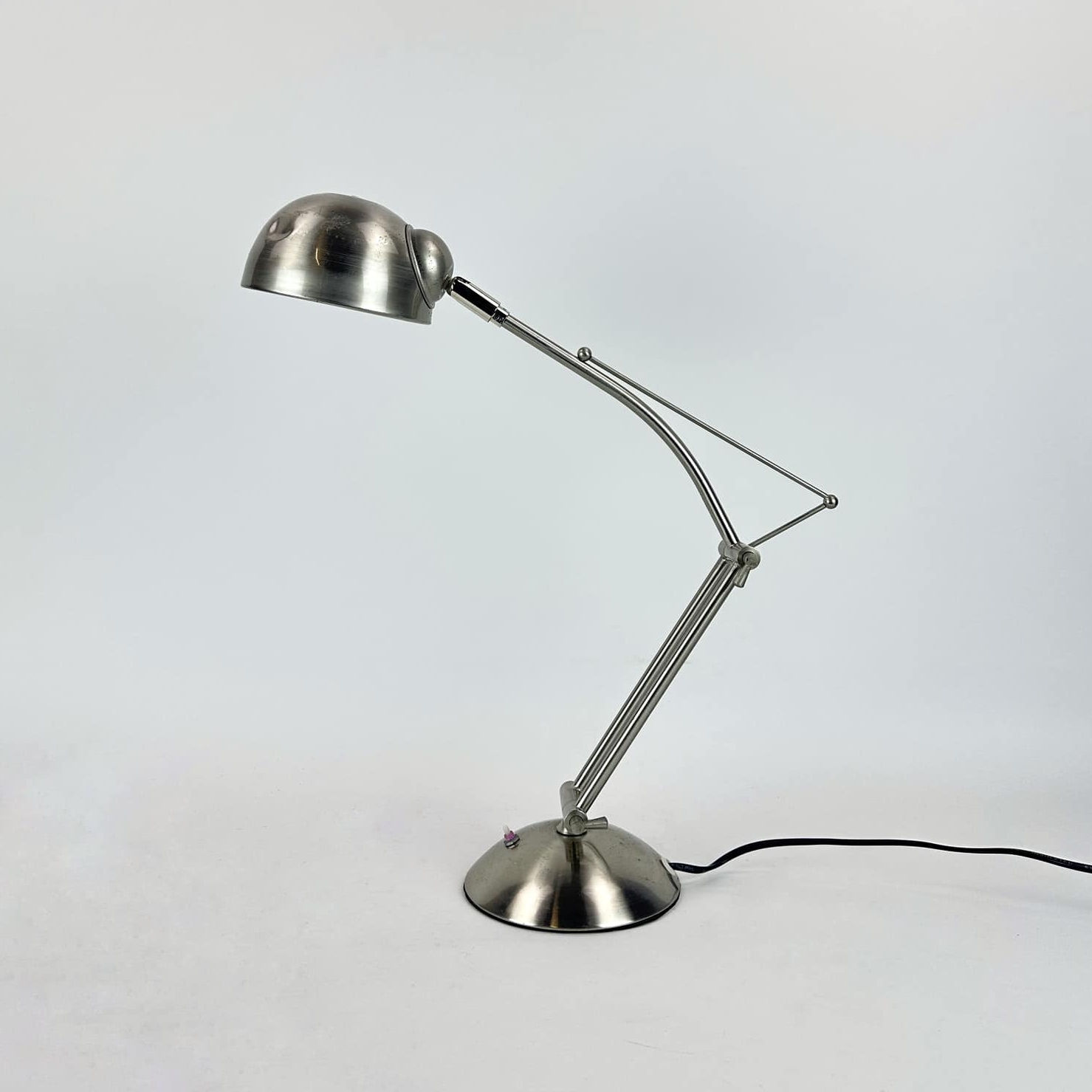 Лампа настільна шарнірна нерж сталь LT-291