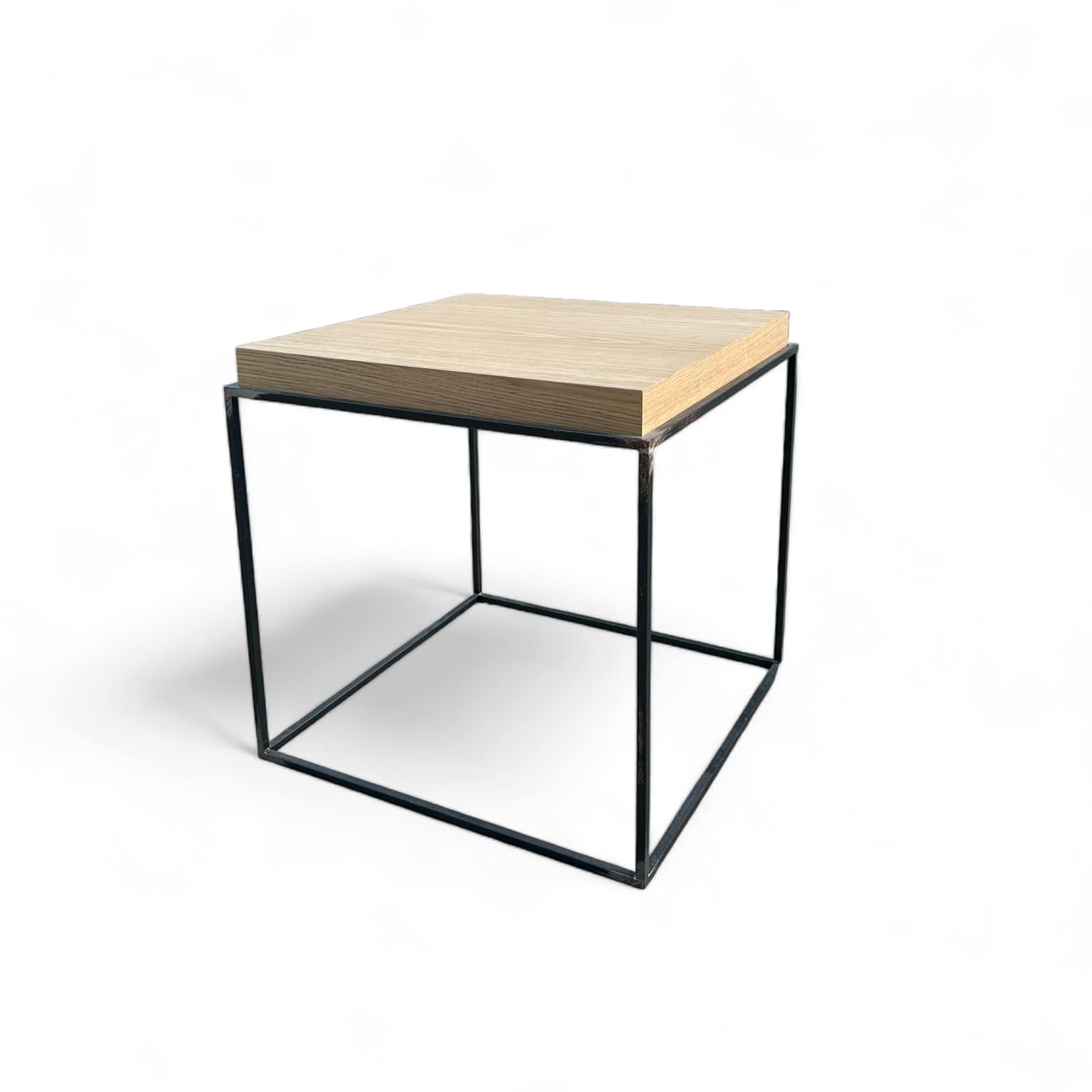 Підставка для декору/столик кавовий лофт дерево/метал TB-596