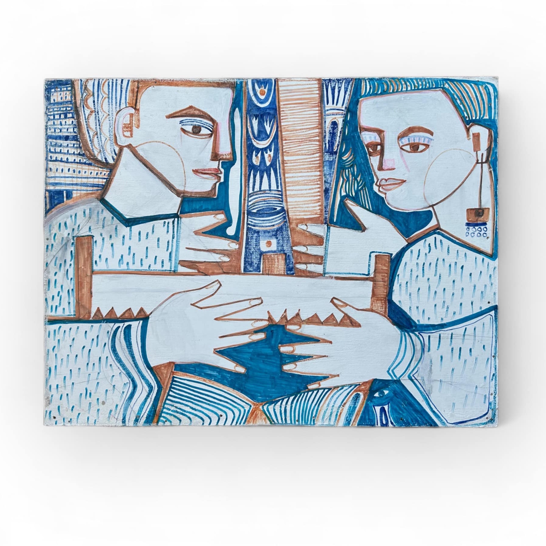 Графіка Сімейний портрет на підрамнику AR-1071