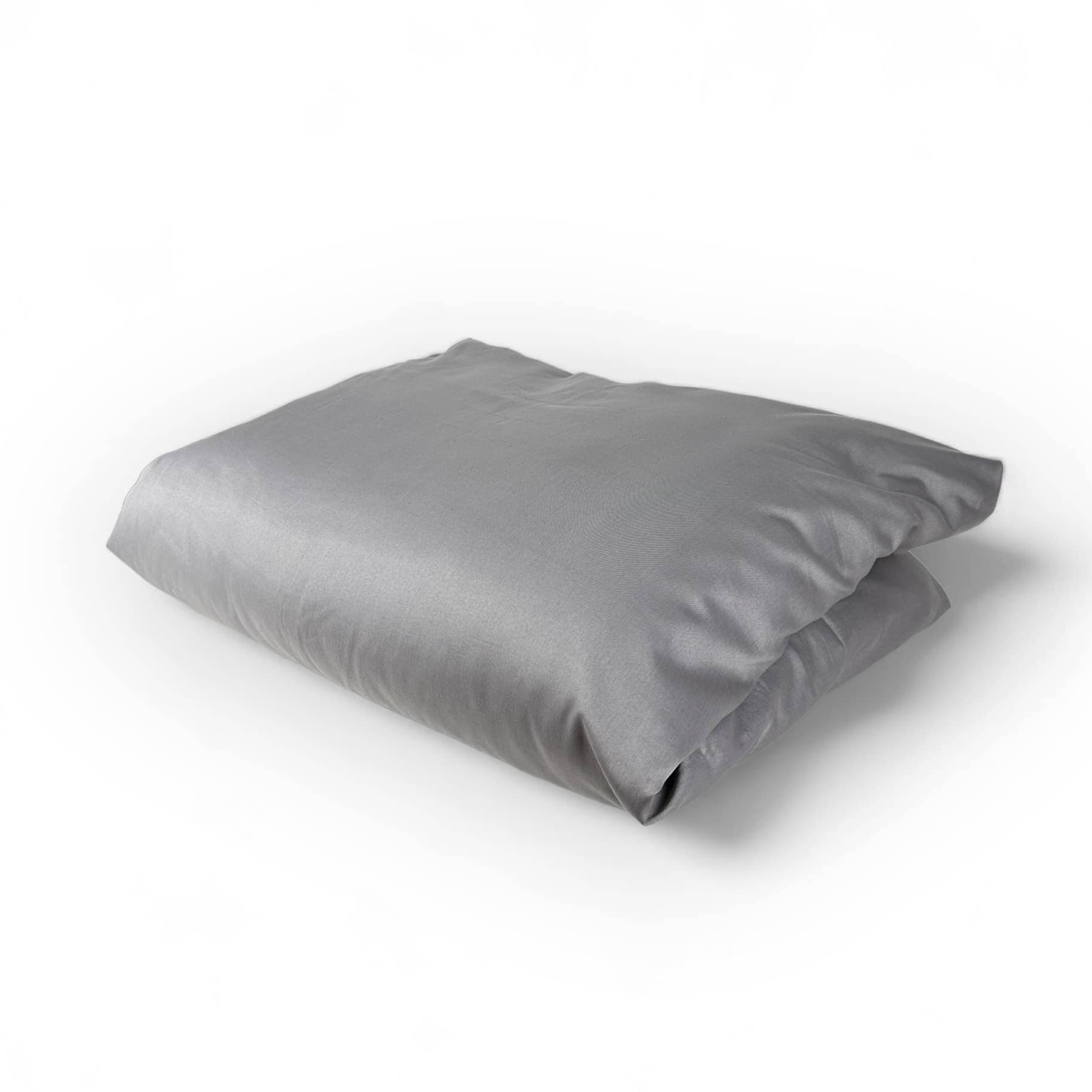 Підковдра / Простирадло сірий сатин бавовна BL-008