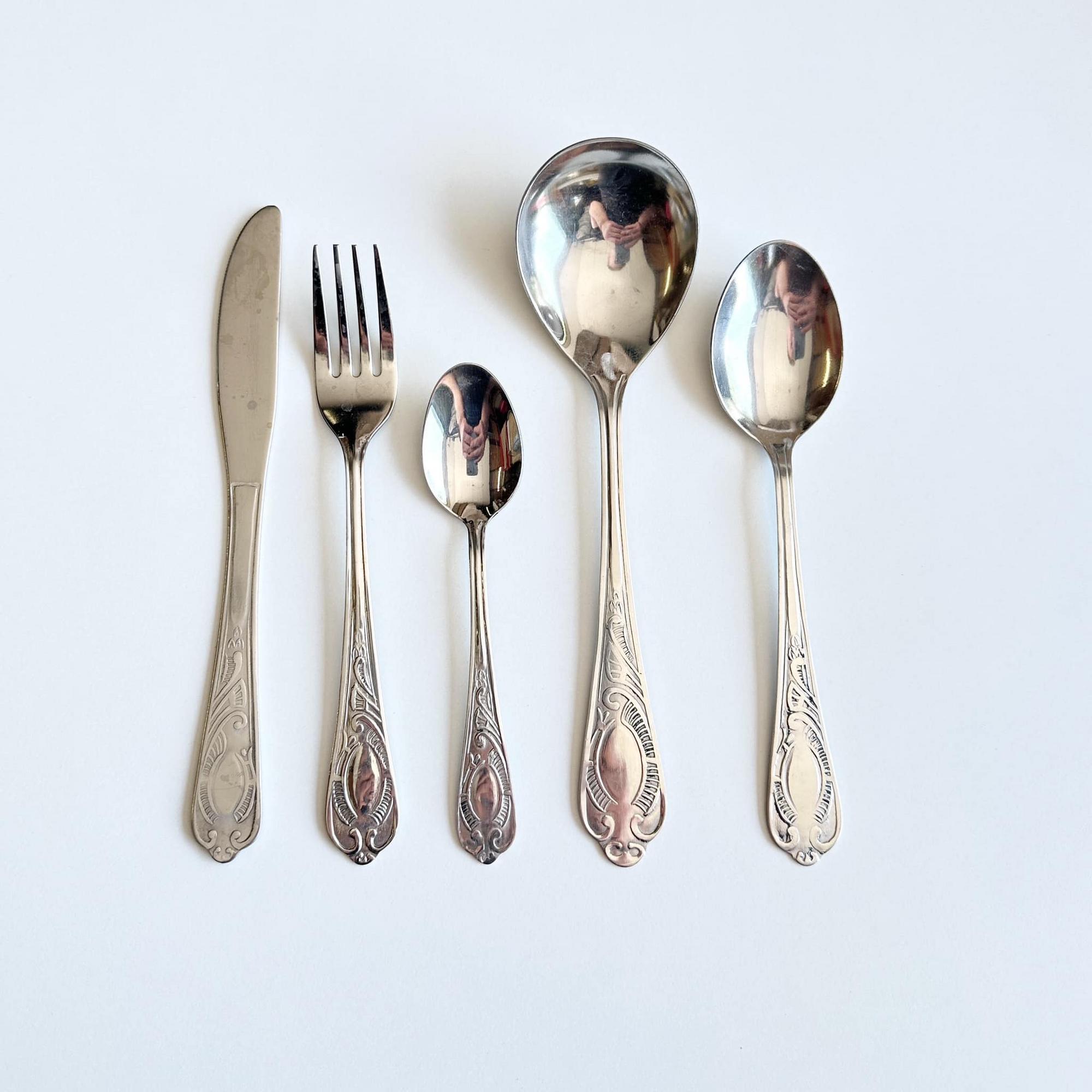 Столові прибори у вінтажному стилі KL-030