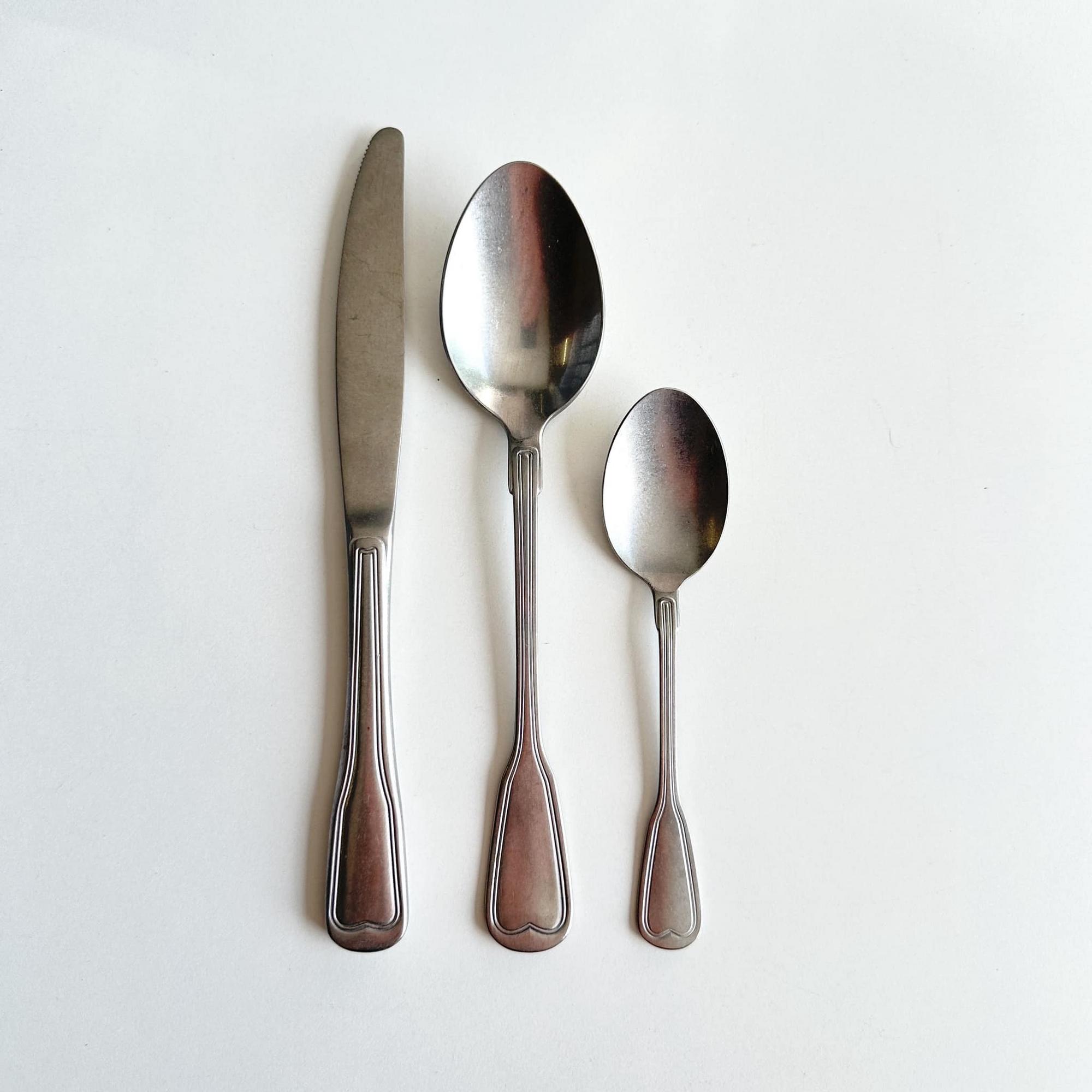 Столові прибори класичний дизайн нерж KL-045