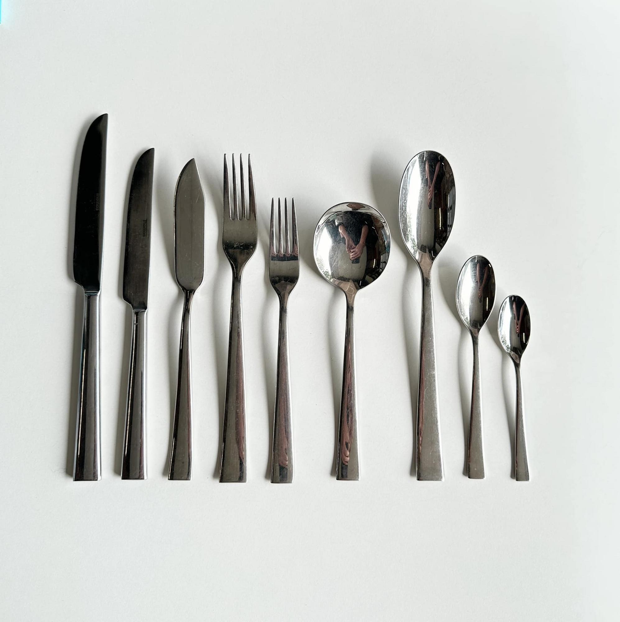 Столові прибори сучасний дизайн нерж KL-054