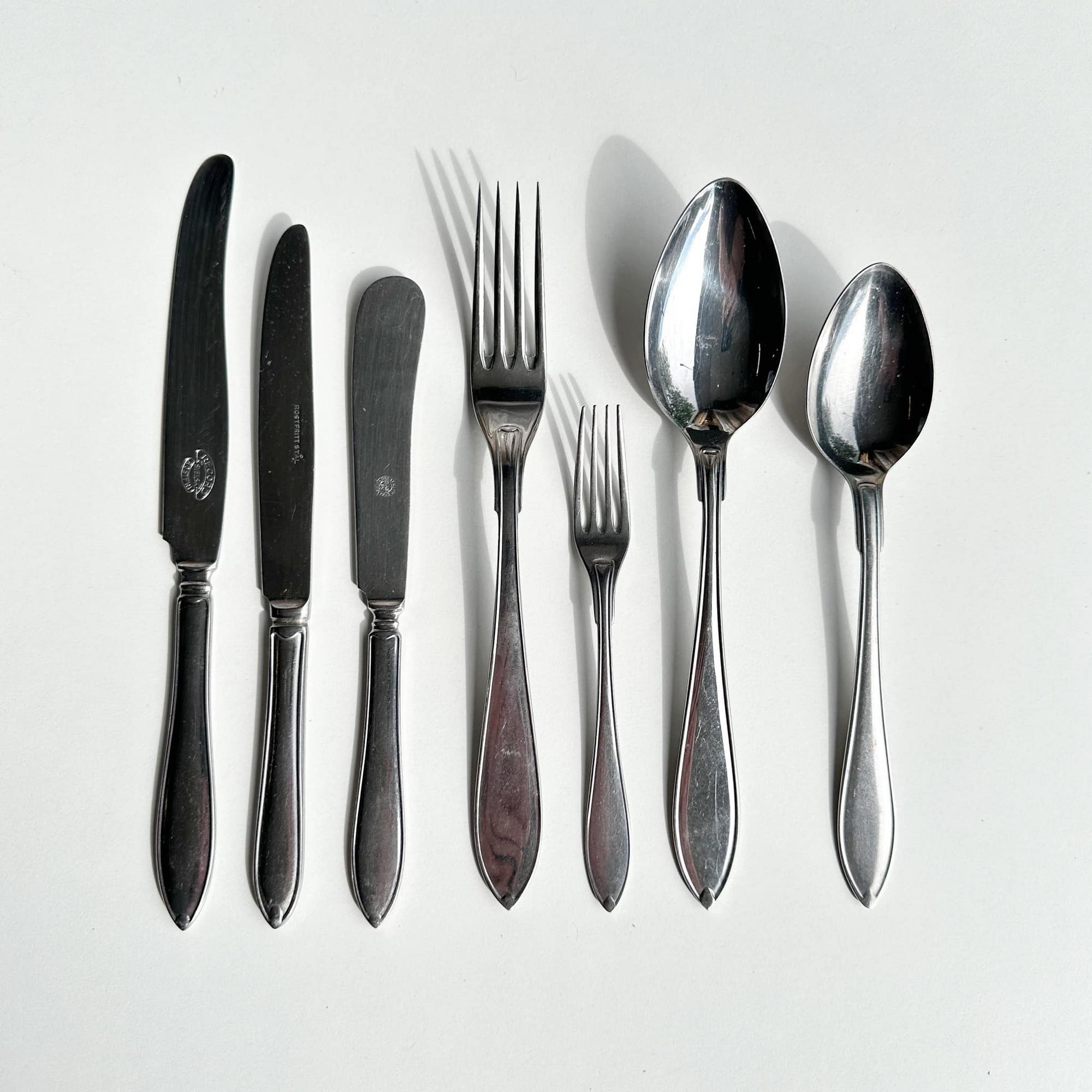 Столові прибори Maria нерж сталь вінтаж KL-061