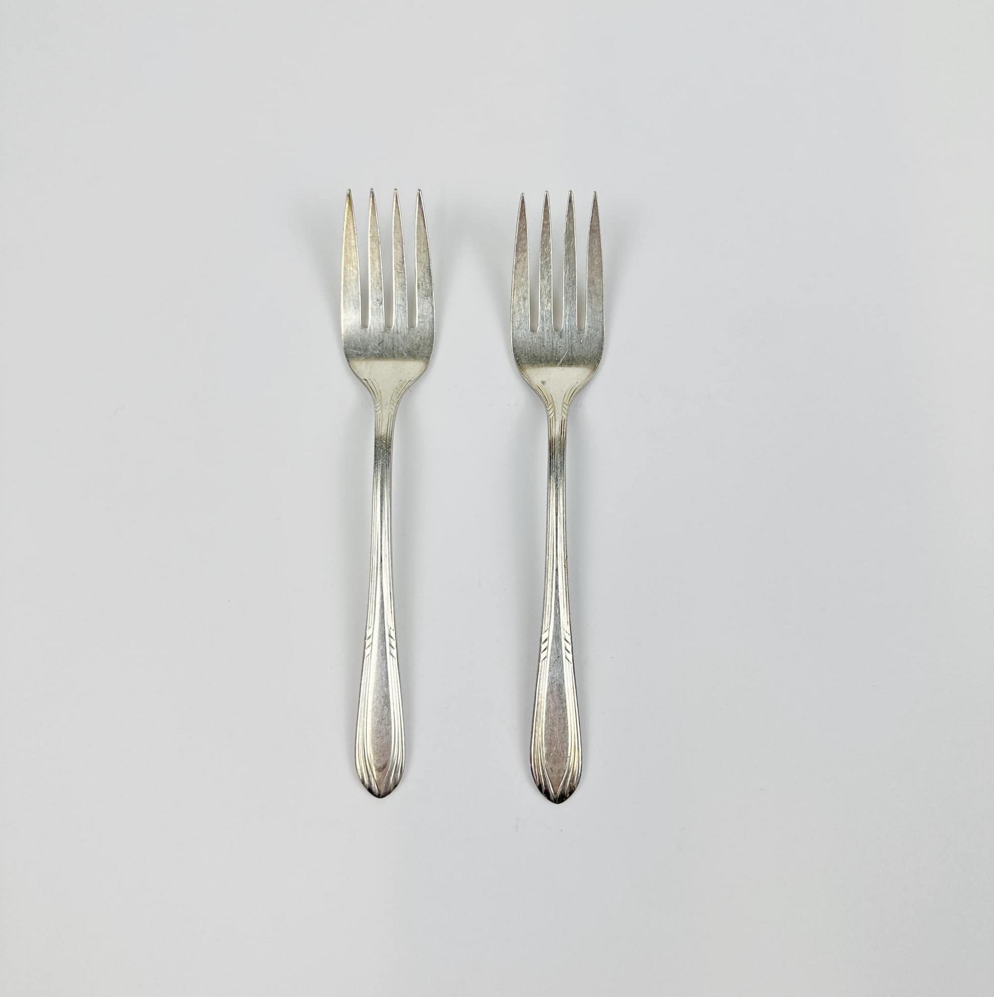 Вилка столове срібло вінтаж KL-099