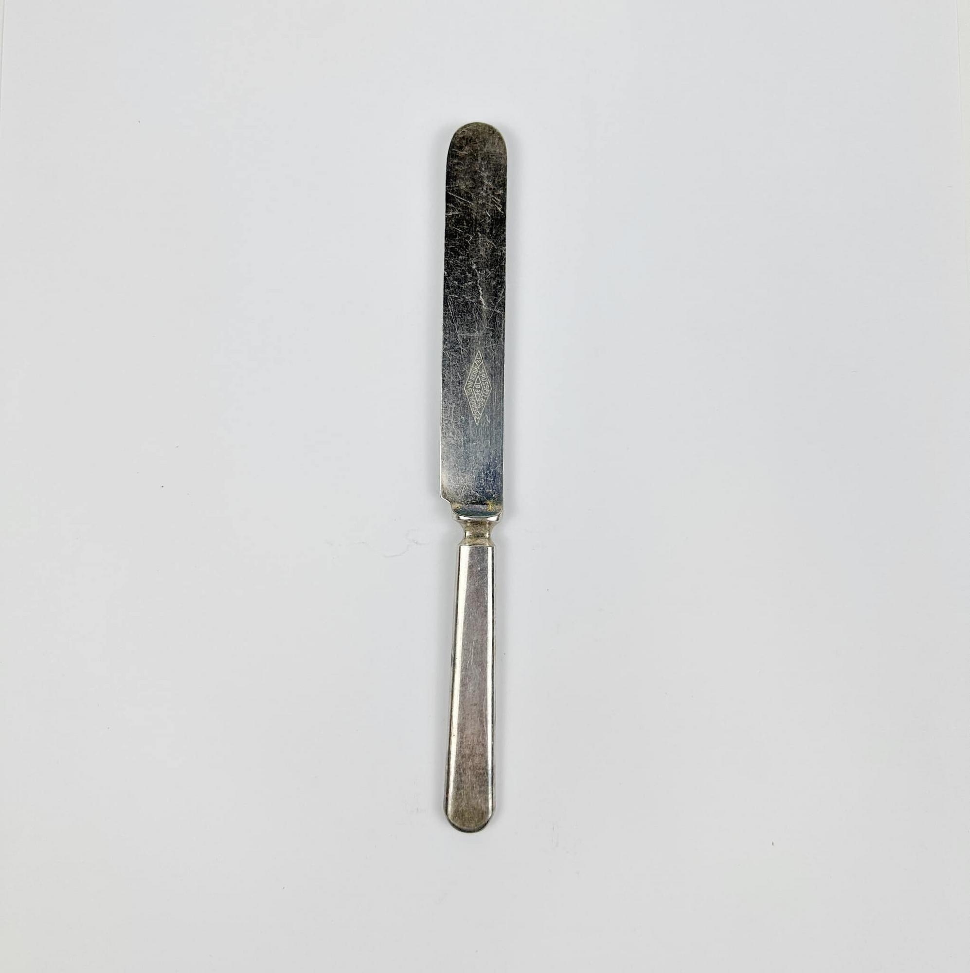 Ніж столовий сріблення вінтаж KL-104