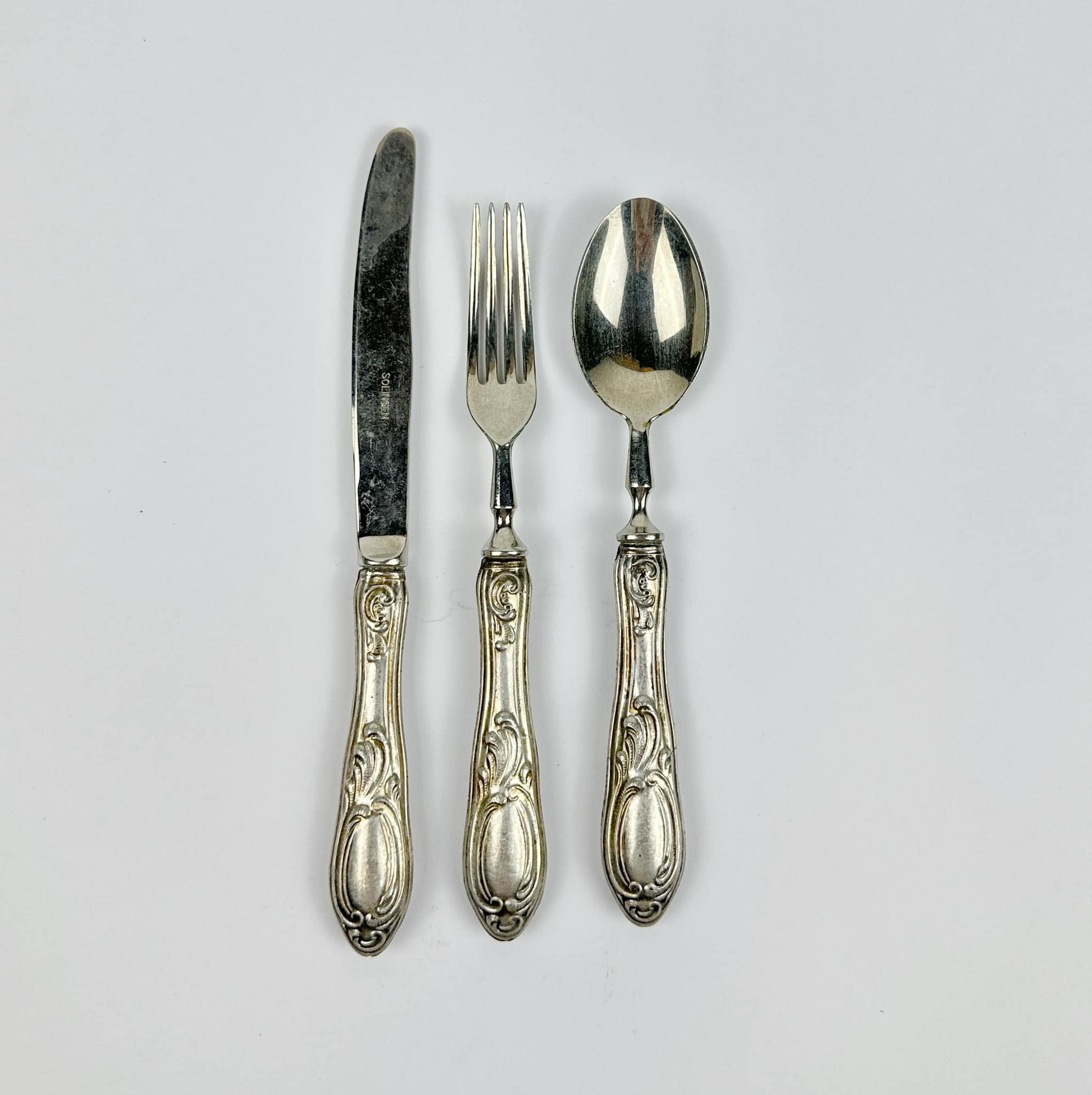 Десертні прибори сріблення вінтаж KL-106