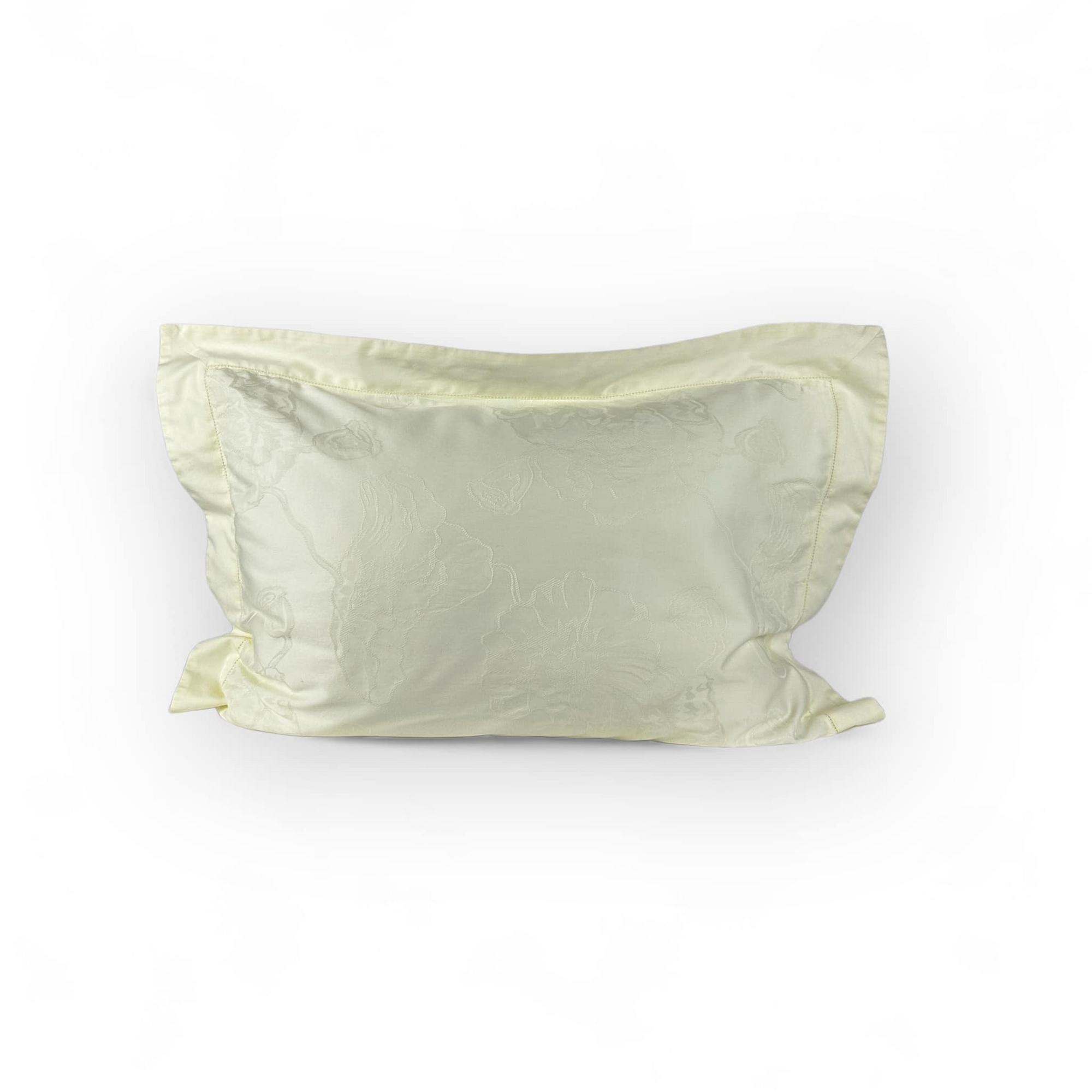 Наволочка з жакард сатин ваніль бавовна BL-050