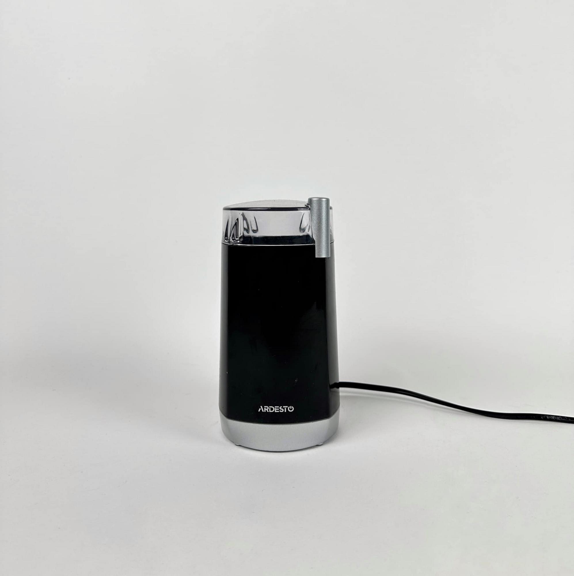 Млинок для кави електричний чорний/сільвер KT-061