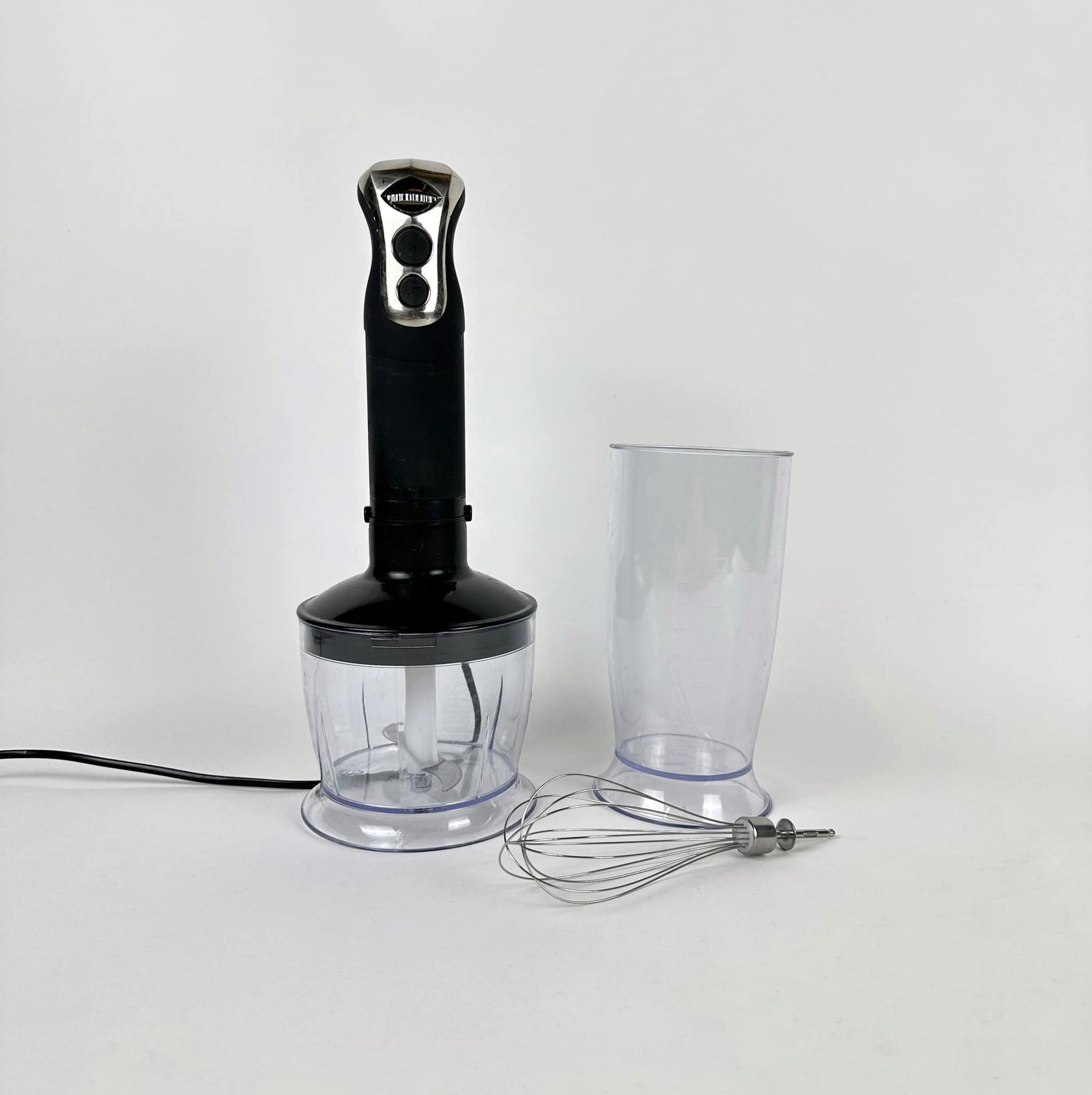 Блендер-міксер з чашами чорний KT-064