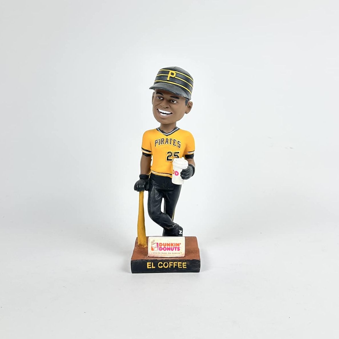 Колекційна фігурка гравця бейсбол Gregory Polanco El Coffee Pittsburgh Pirates Bobblehead 2016 MLB Baseball Dunkin DE-610