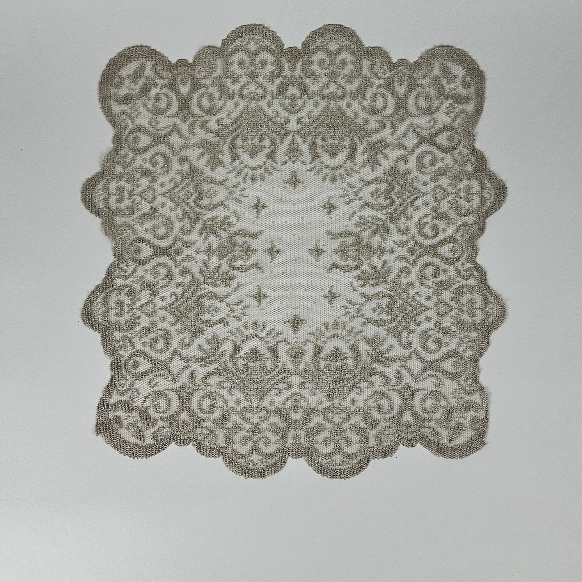 Серветка гіпюр беж TT-163