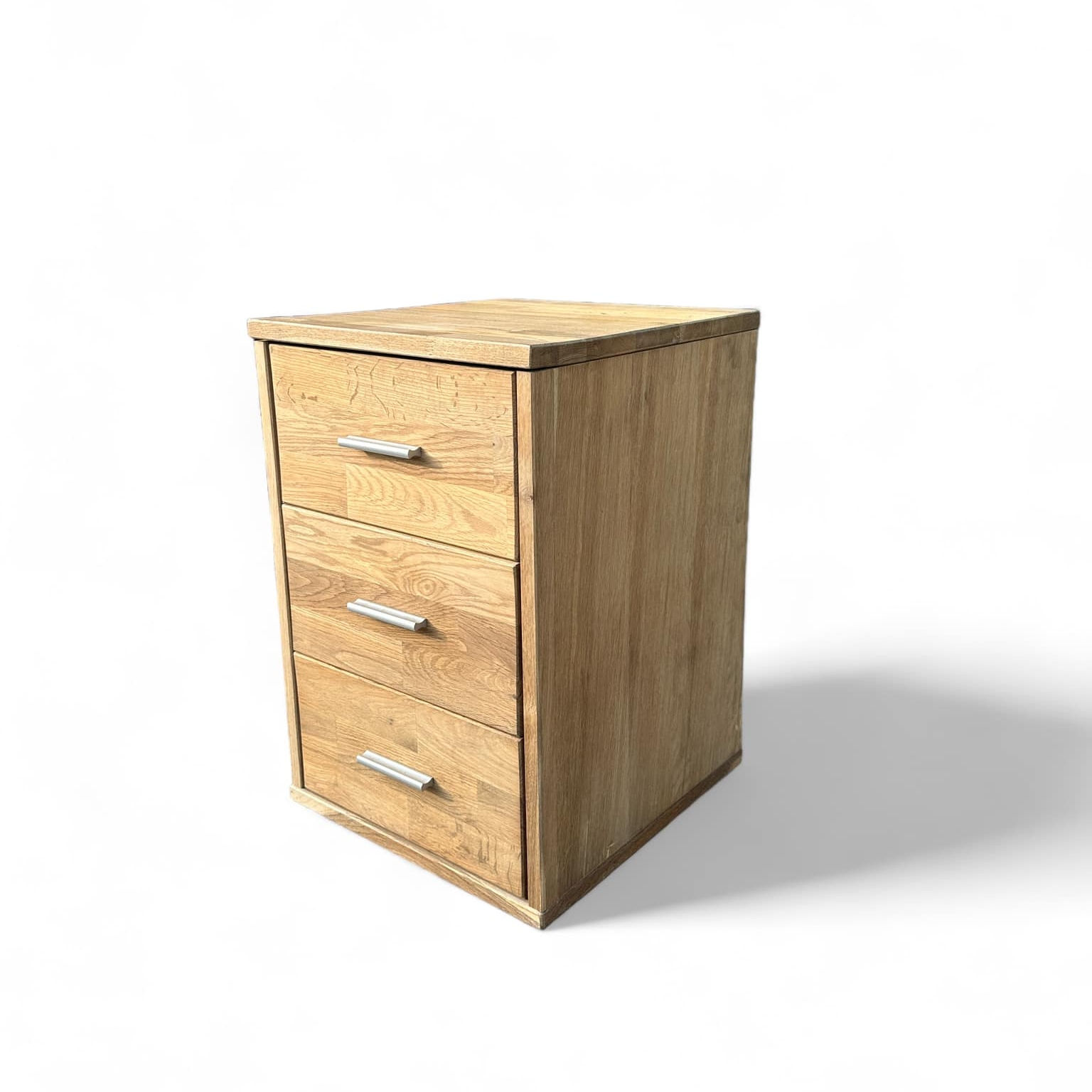 Тумба приліжкова 3 шухлядки дуб CB-099