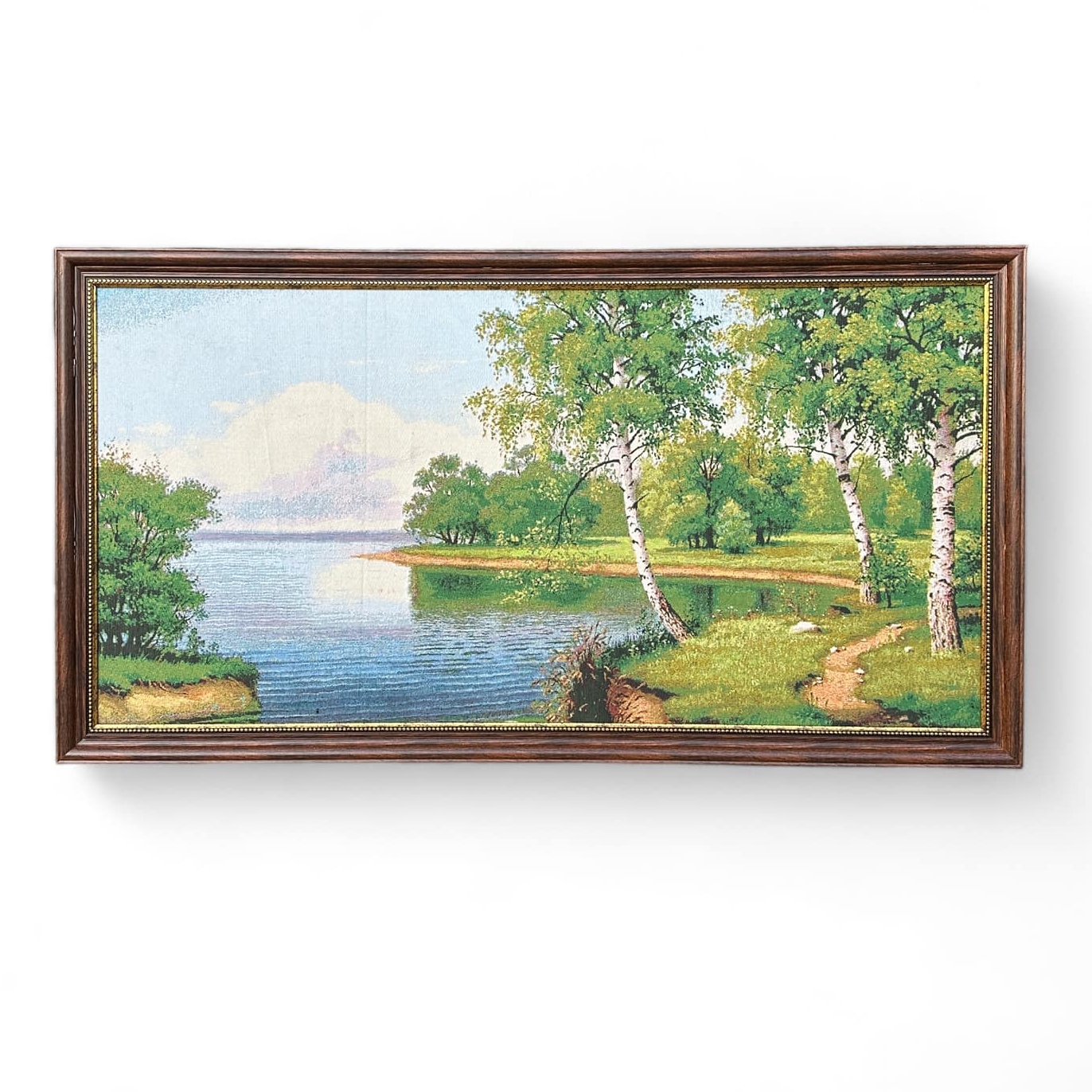 Пейзаж з березами гобелен в рамі AR-1073