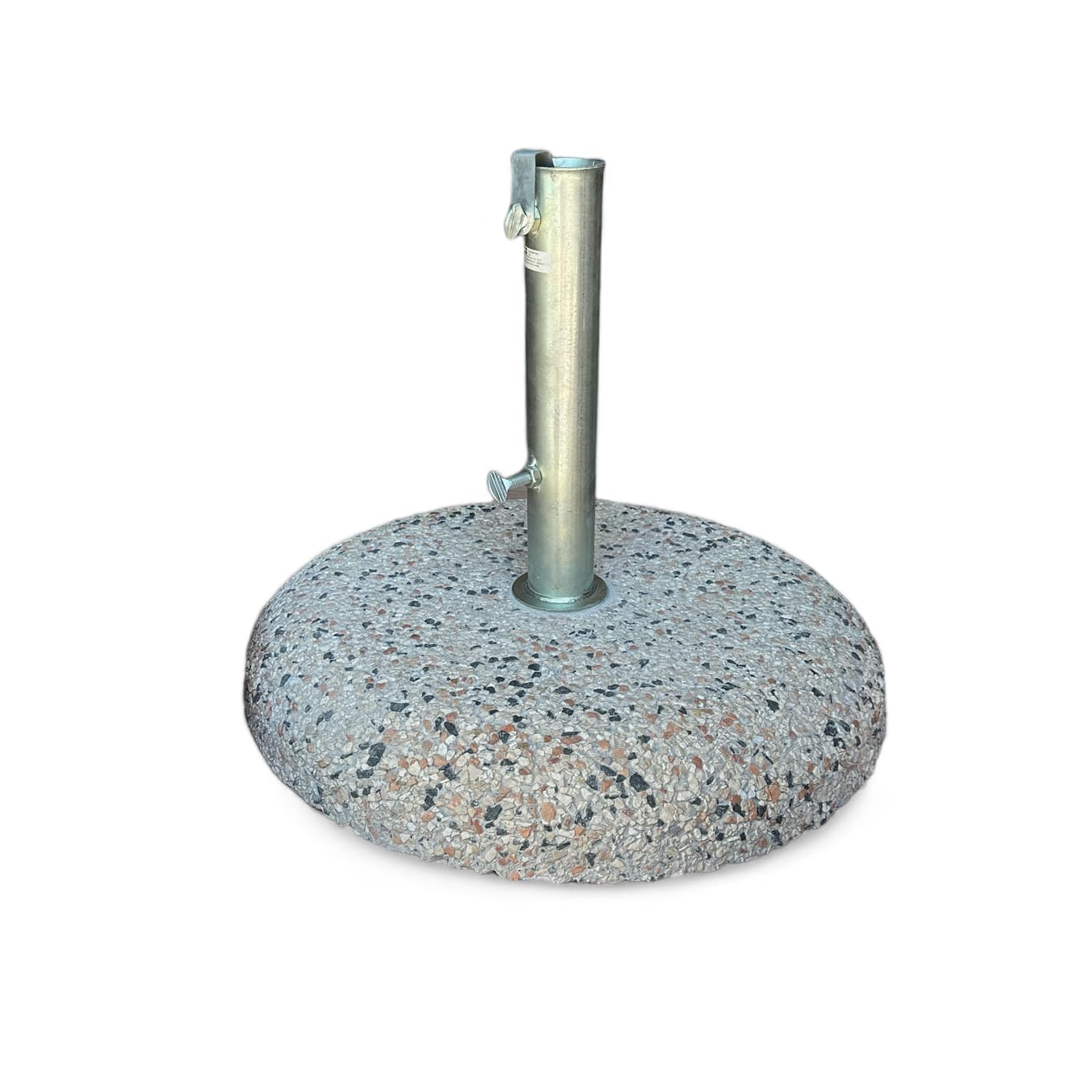 Основа для парасолі кругла сірий камінь 2